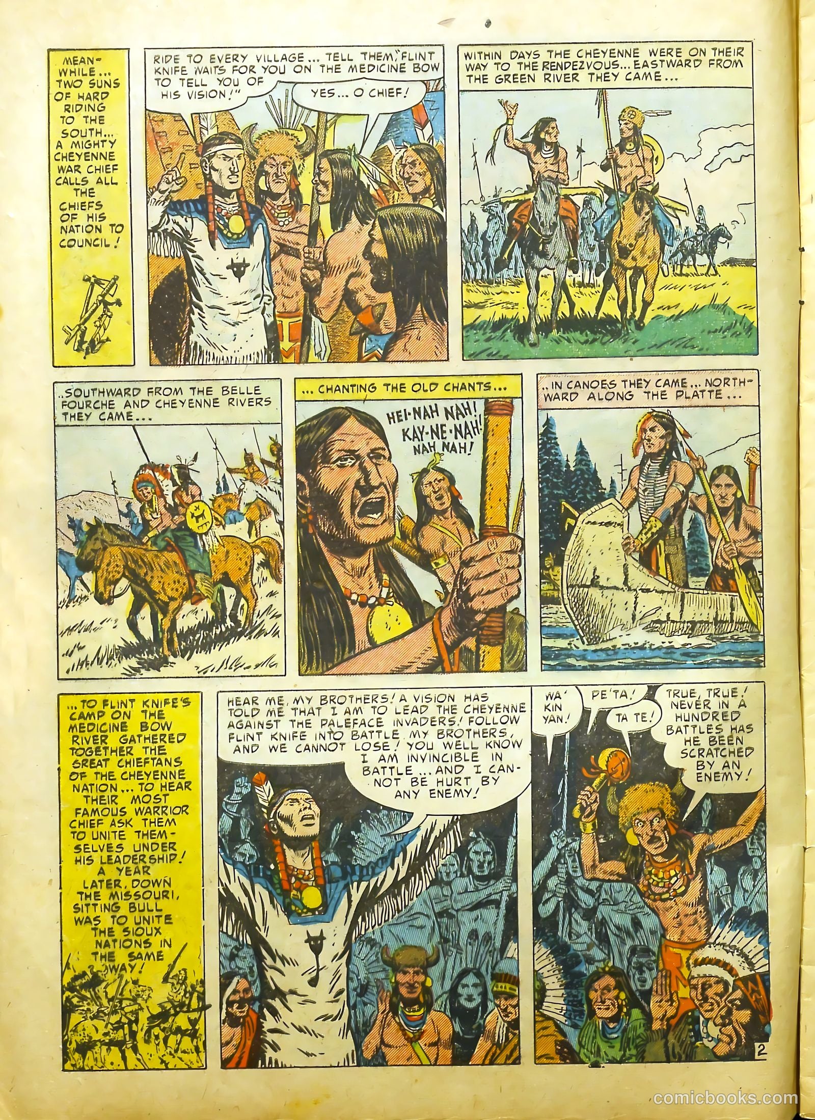Prize Comics Western #96 (1950) — page 4 of 34