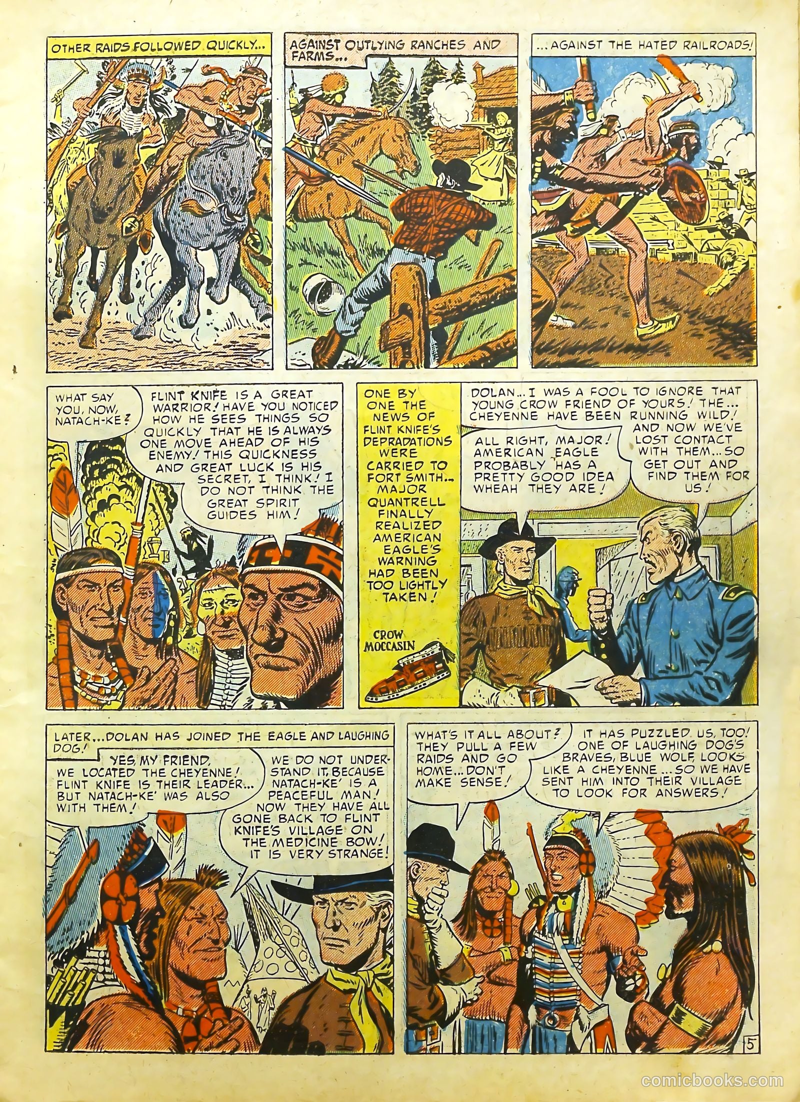 Prize Comics Western #96 (1950) — page 7 of 34