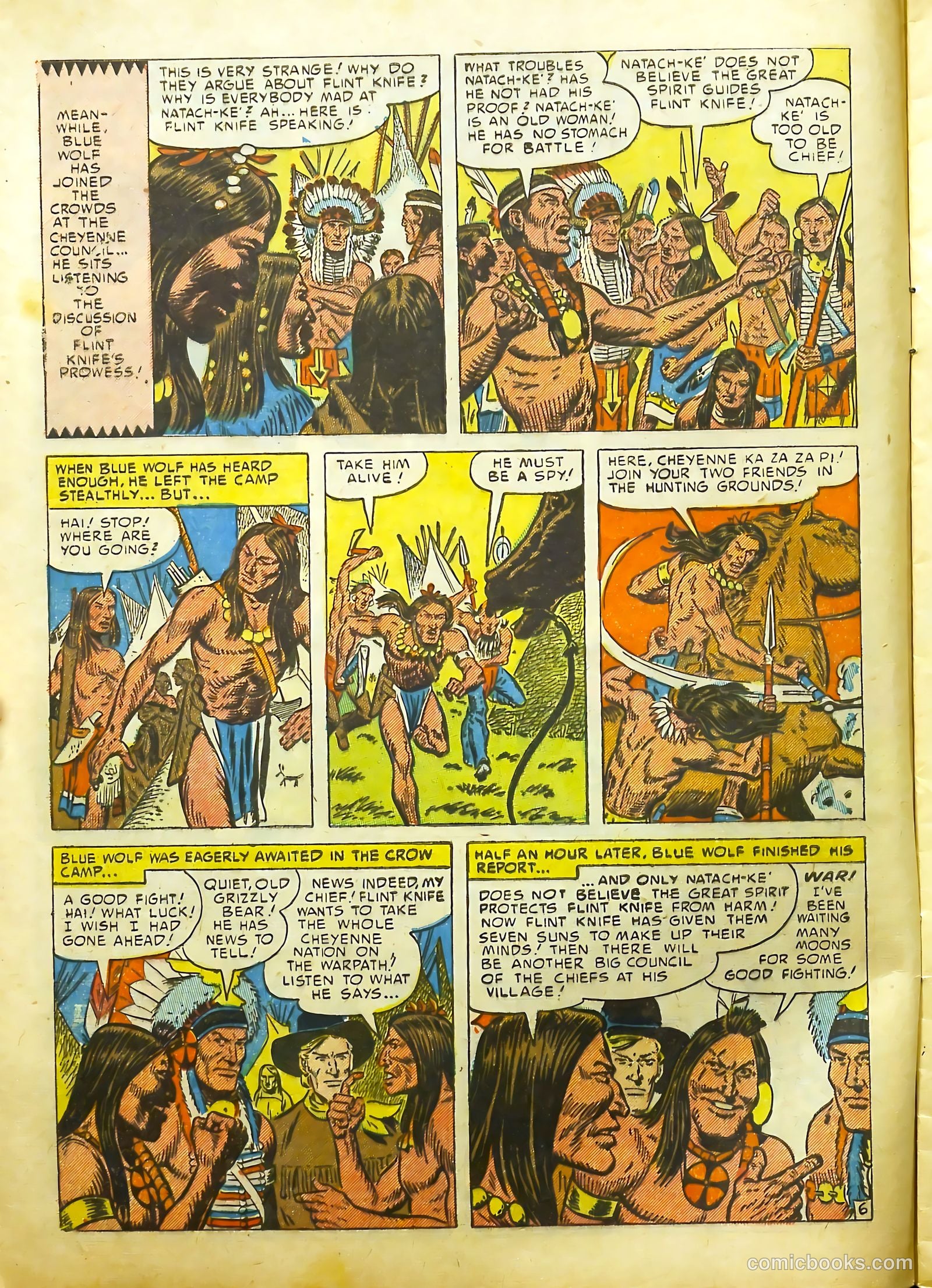 Prize Comics Western #96 (1950) — page 8 of 34