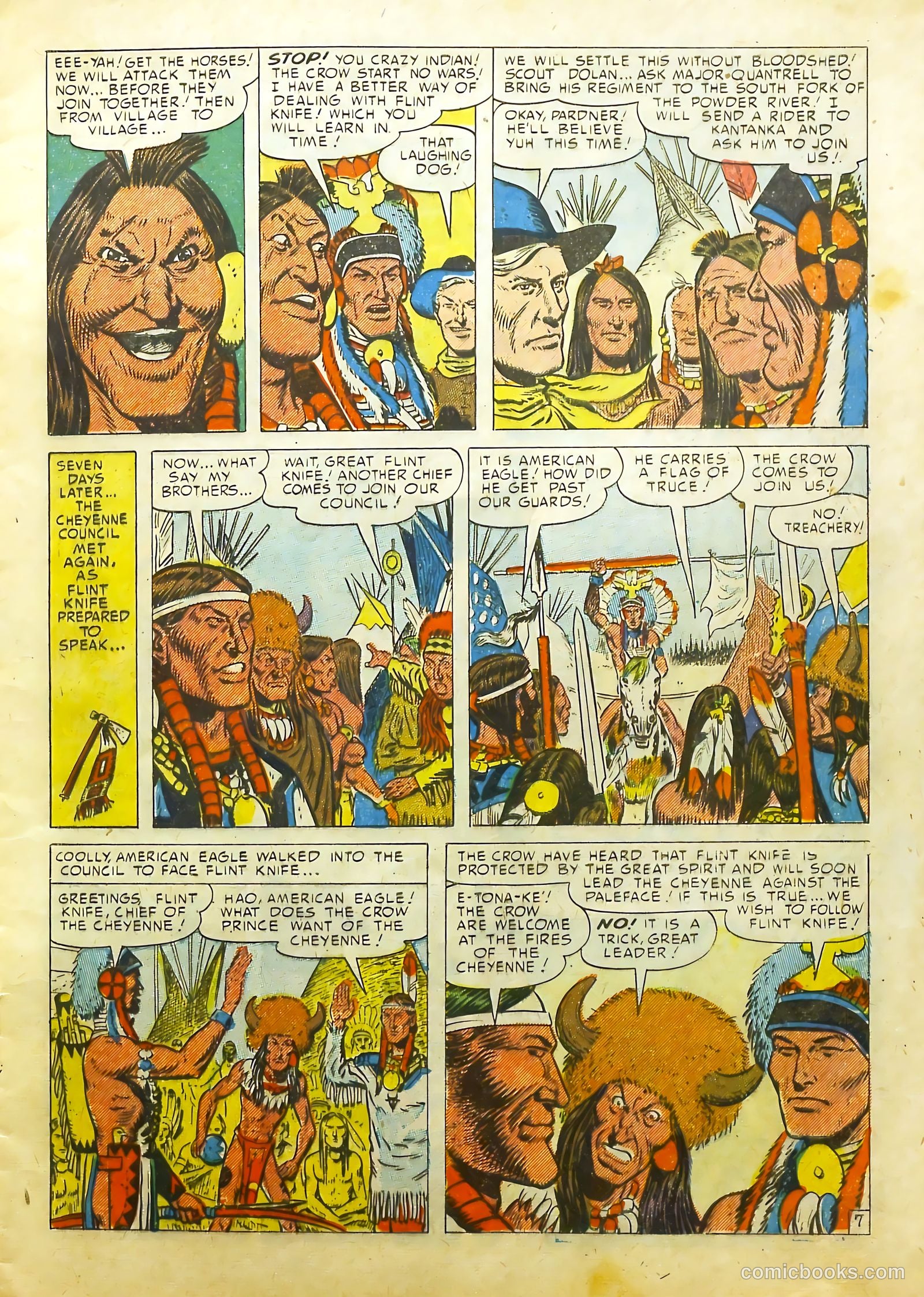 Prize Comics Western #96 (1950) — page 9 of 34