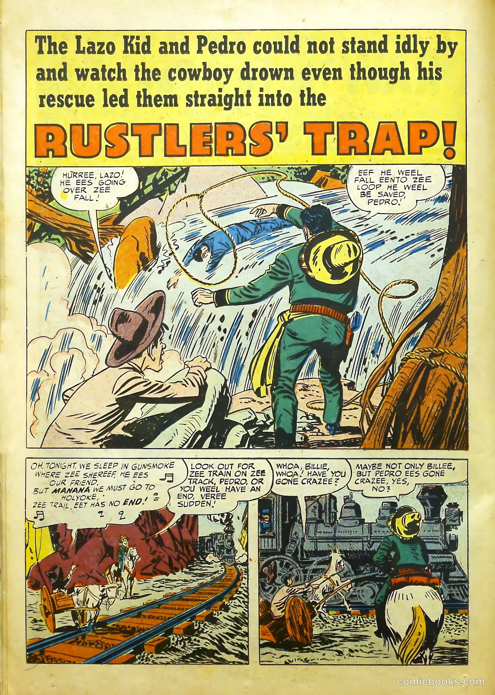 Prize Comics Western #96 (1950) — page 14 of 34
