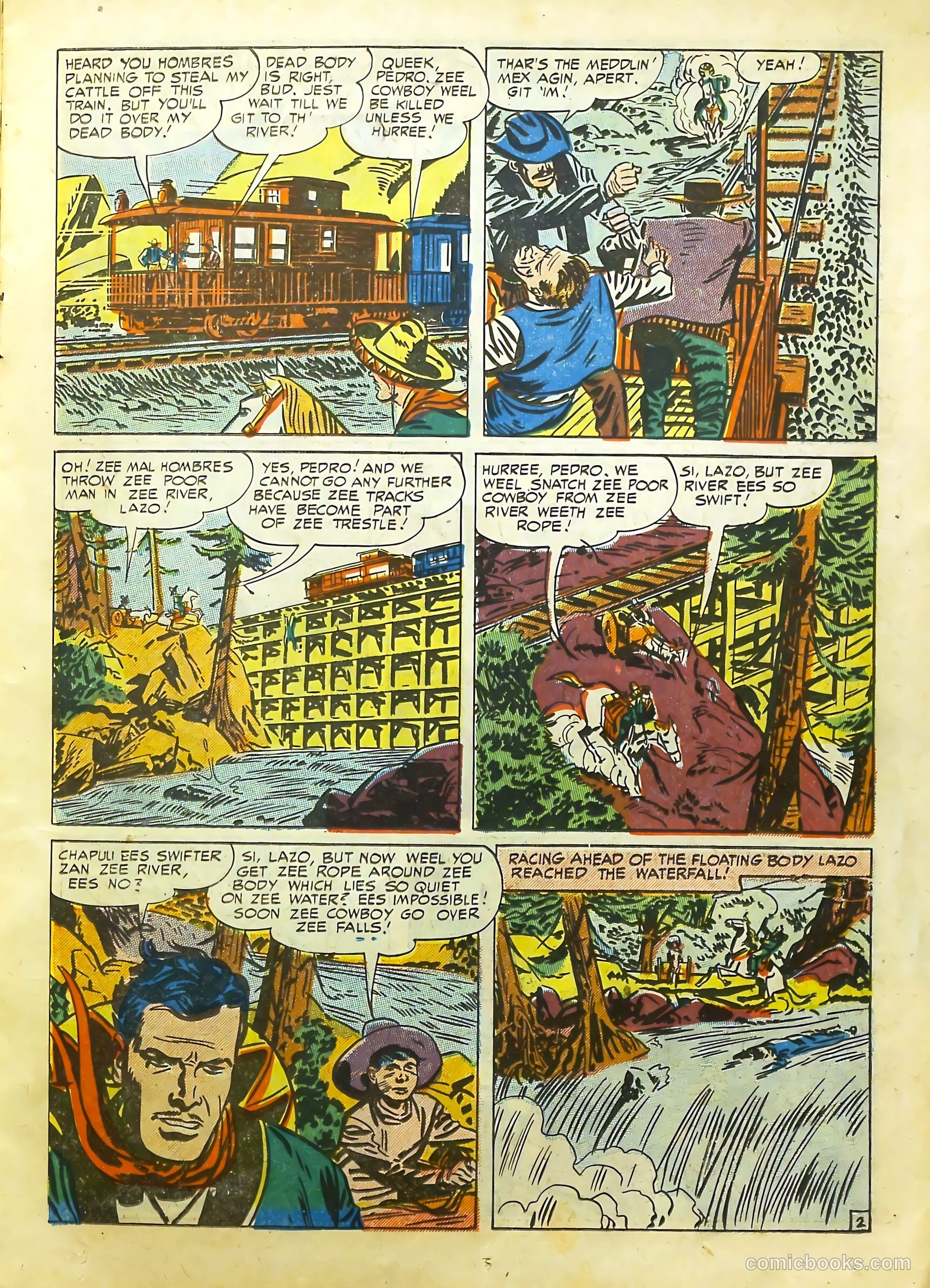 Prize Comics Western #96 (1950) — page 15 of 34
