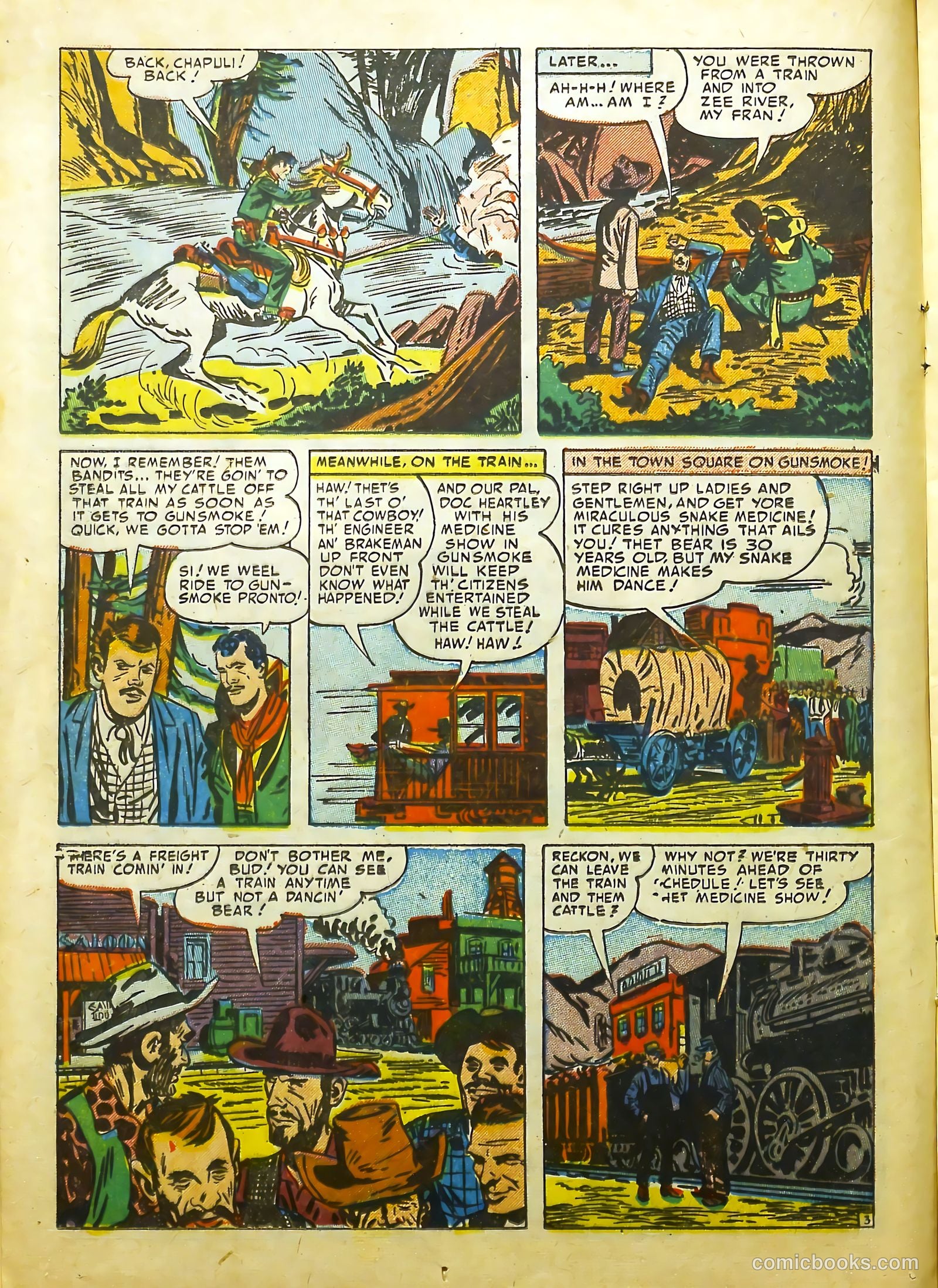 Prize Comics Western #96 (1950) — page 16 of 34