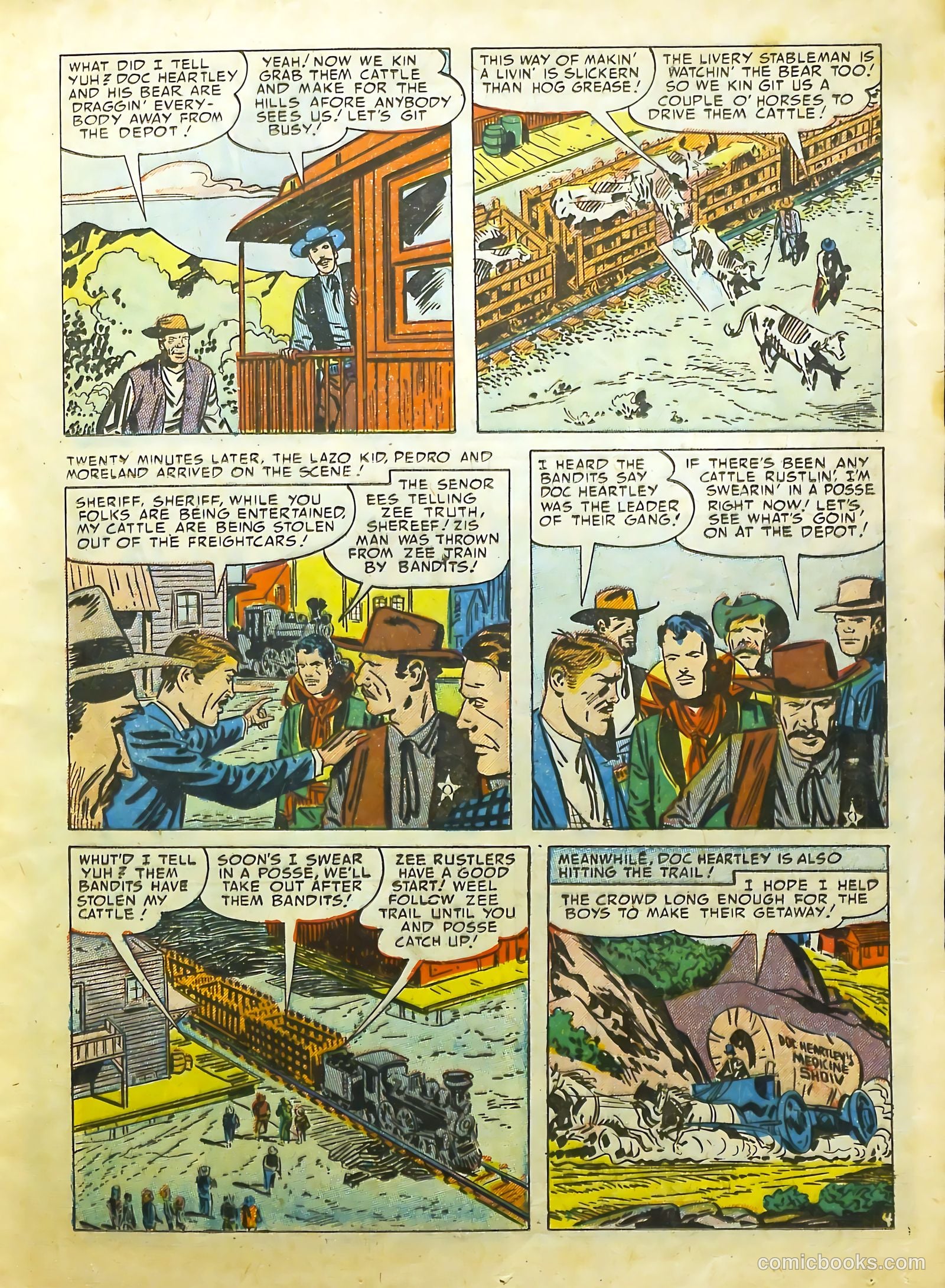 Prize Comics Western #96 (1950) — page 17 of 34