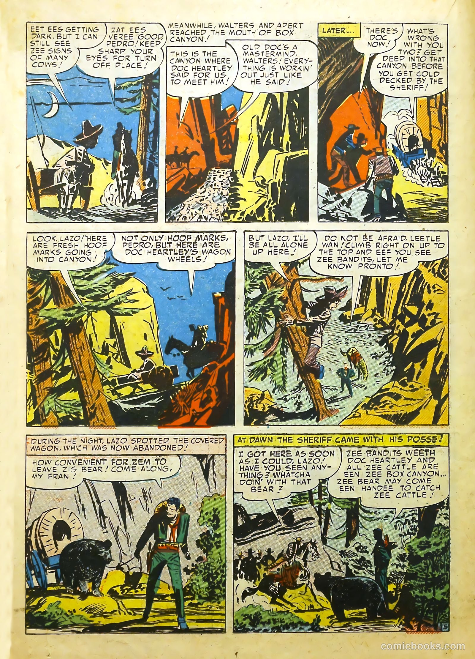 Prize Comics Western #96 (1950) — page 18 of 34