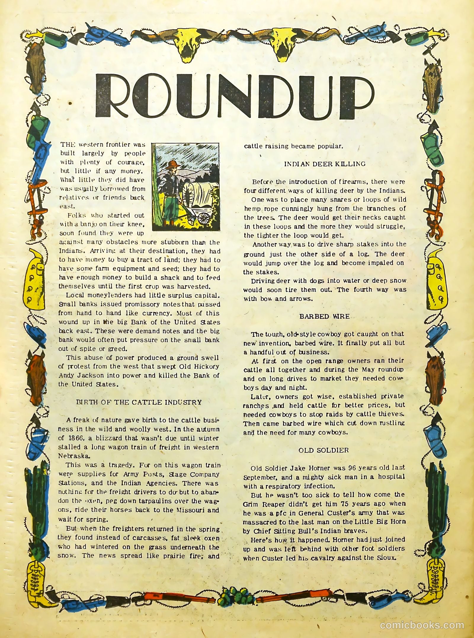 Prize Comics Western #96 (1950) — page 24 of 34