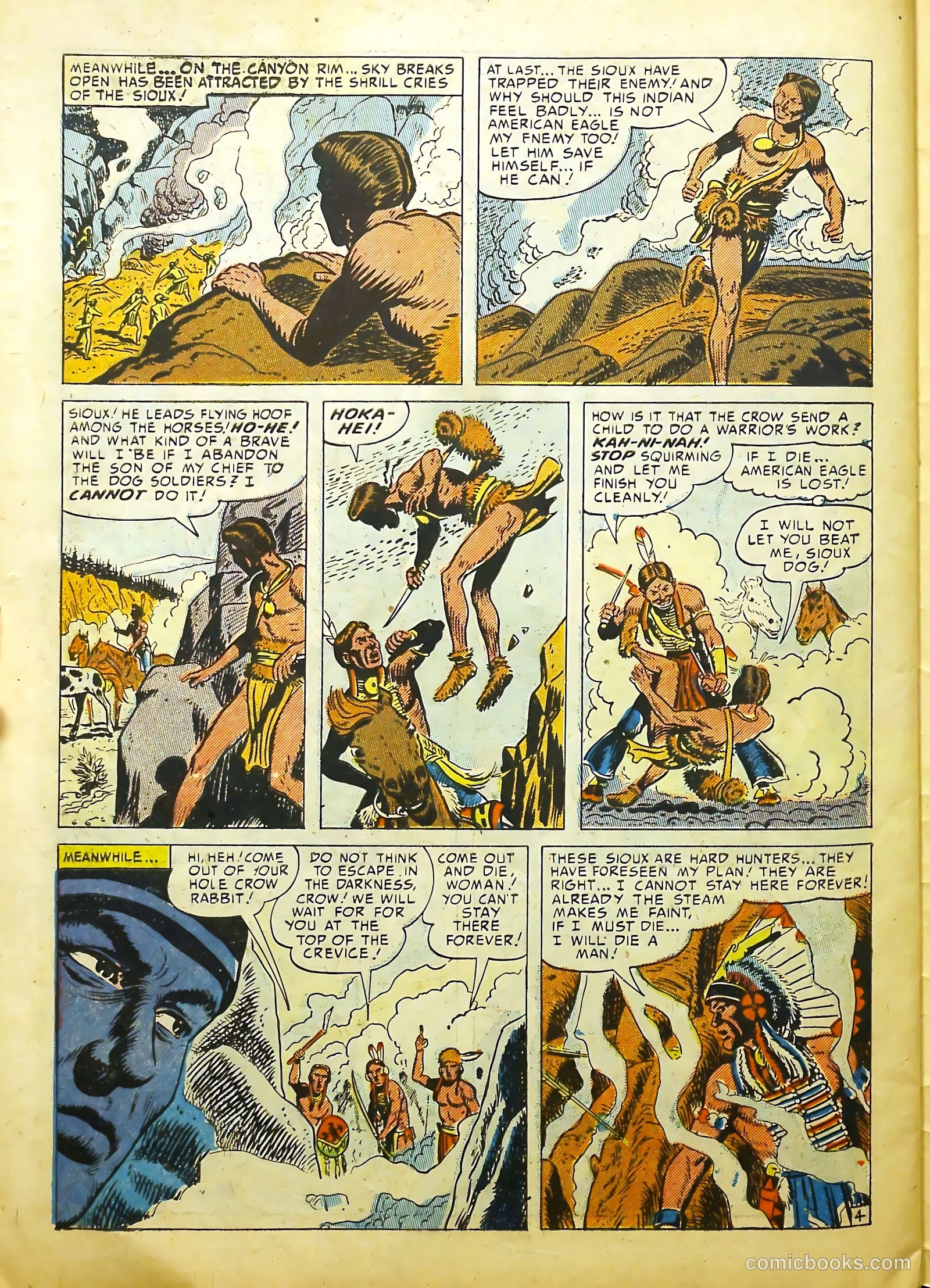 Prize Comics Western #96 (1950) — page 28 of 34