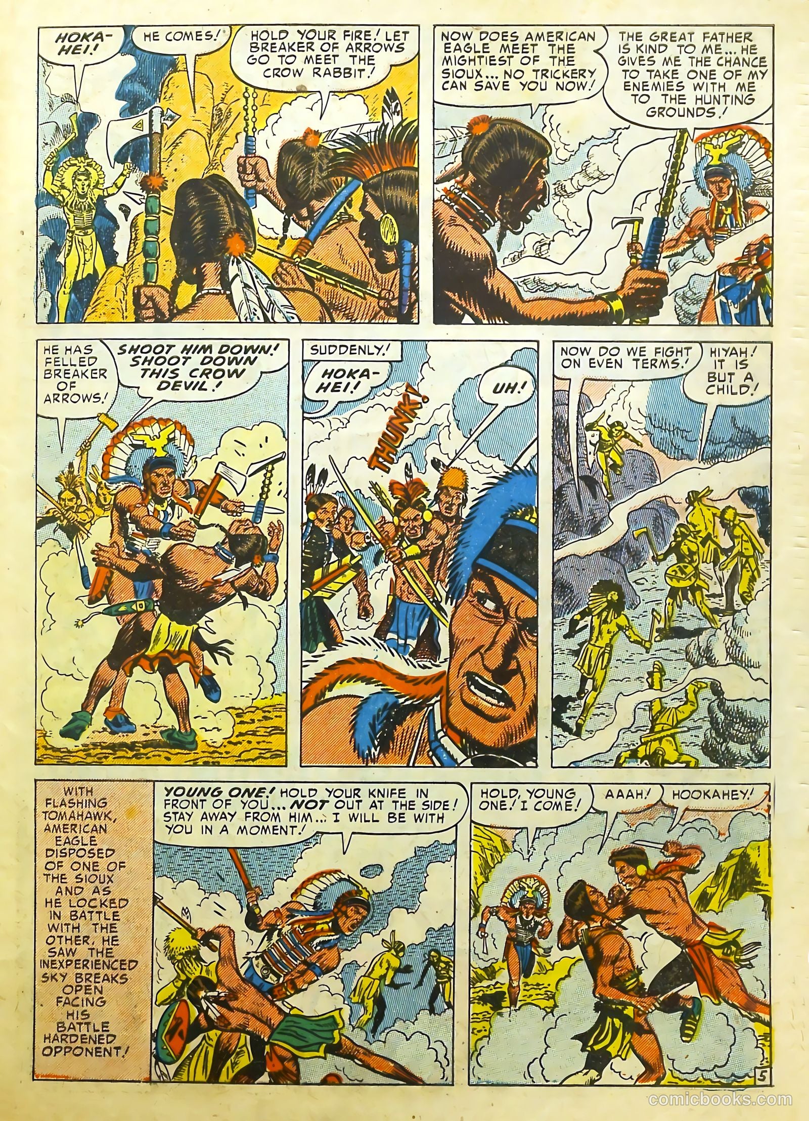 Prize Comics Western #96 (1950) — page 29 of 34
