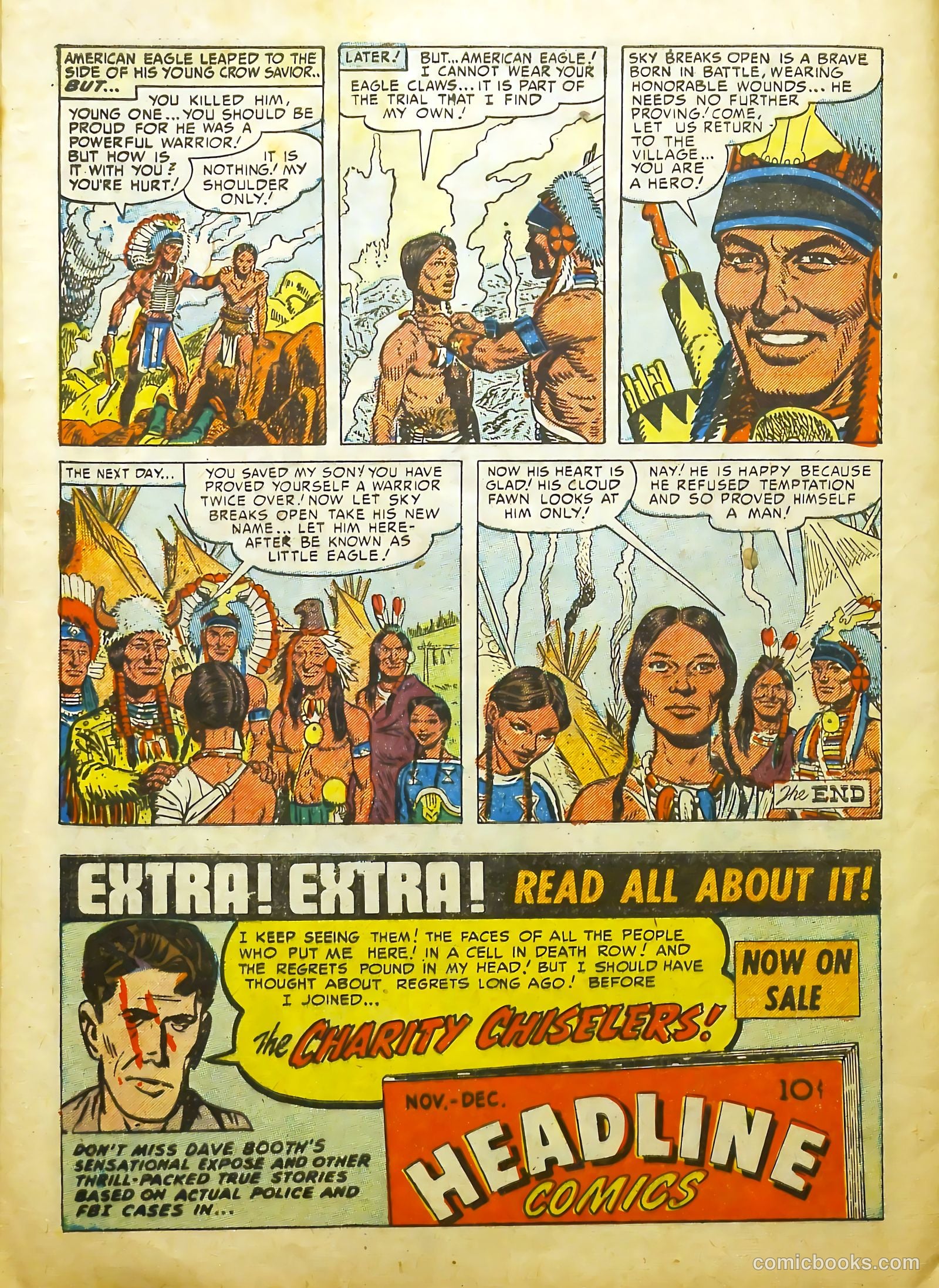 Prize Comics Western #96 (1950) — page 30 of 34