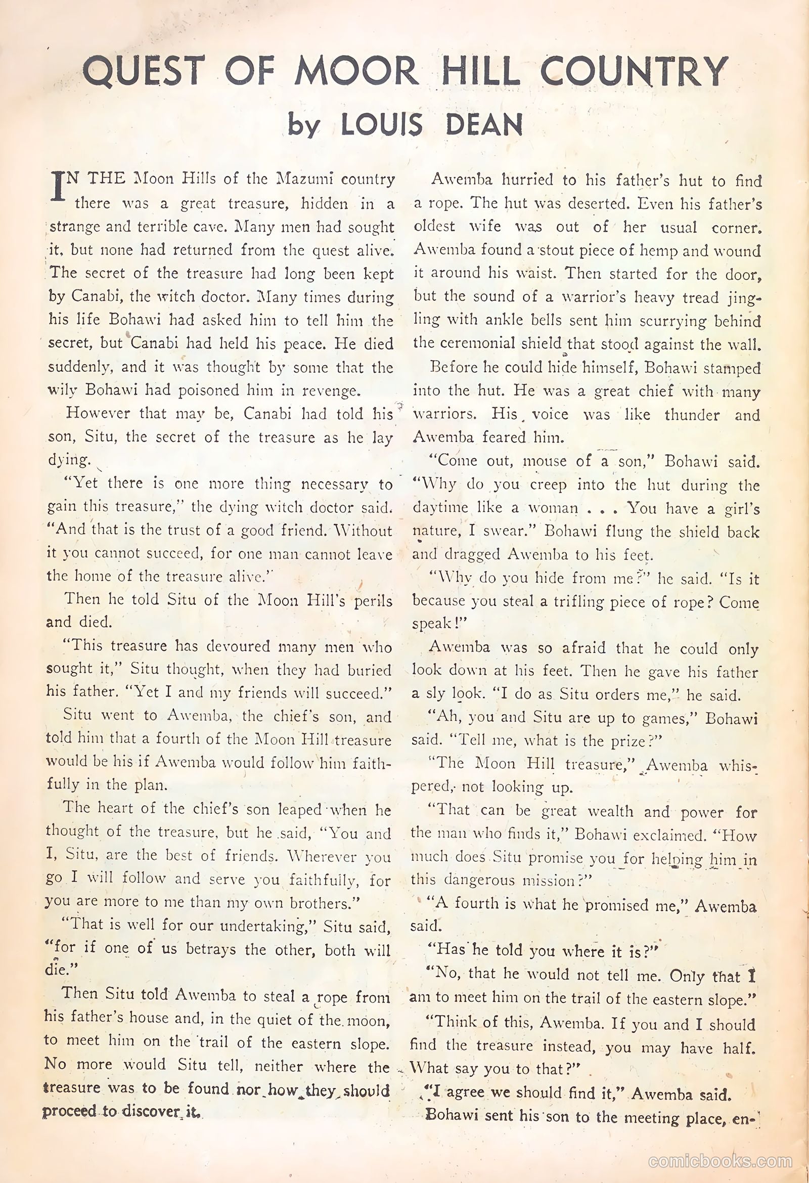 Wambi #18 (1958) — page 26 of 36