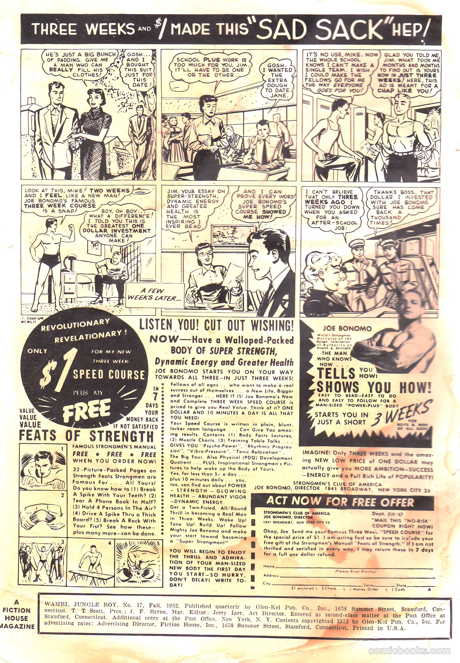 Wambi #17 (1958) — page 2 of 36
