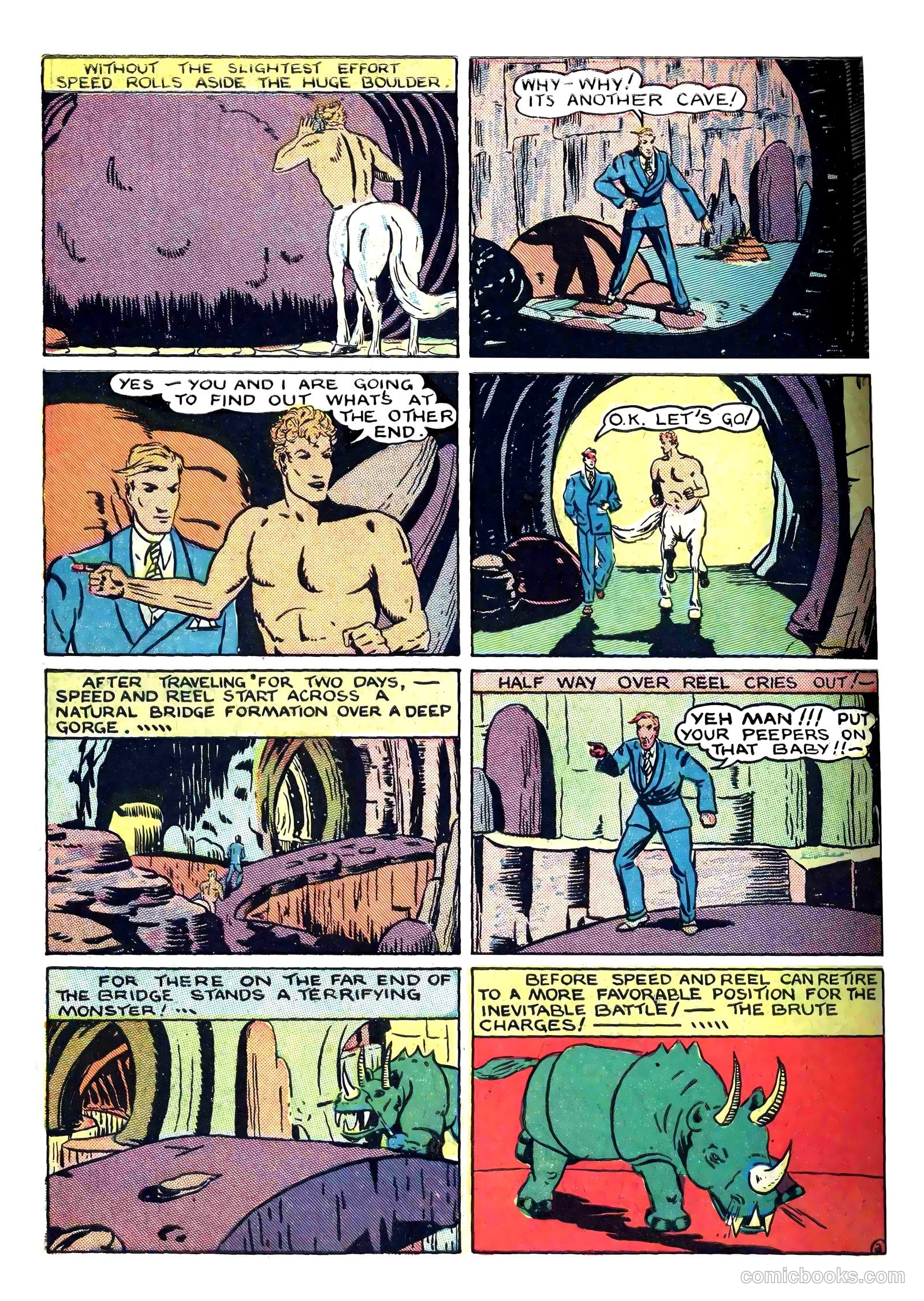Amazing Mystery Funnies #16 (1938) — page 42 of 52