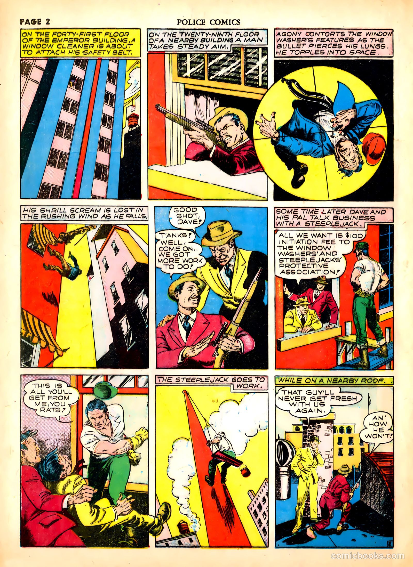 firebrand archives featuring reed crandall artwork #nn — page 2 of 114