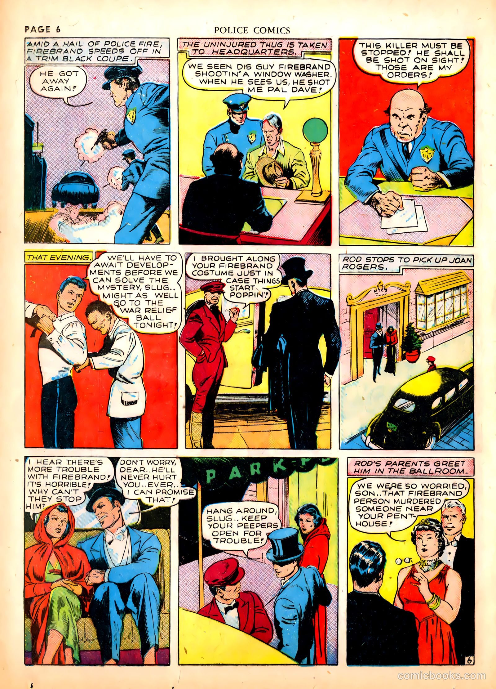 firebrand archives featuring reed crandall artwork #nn — page 6 of 114