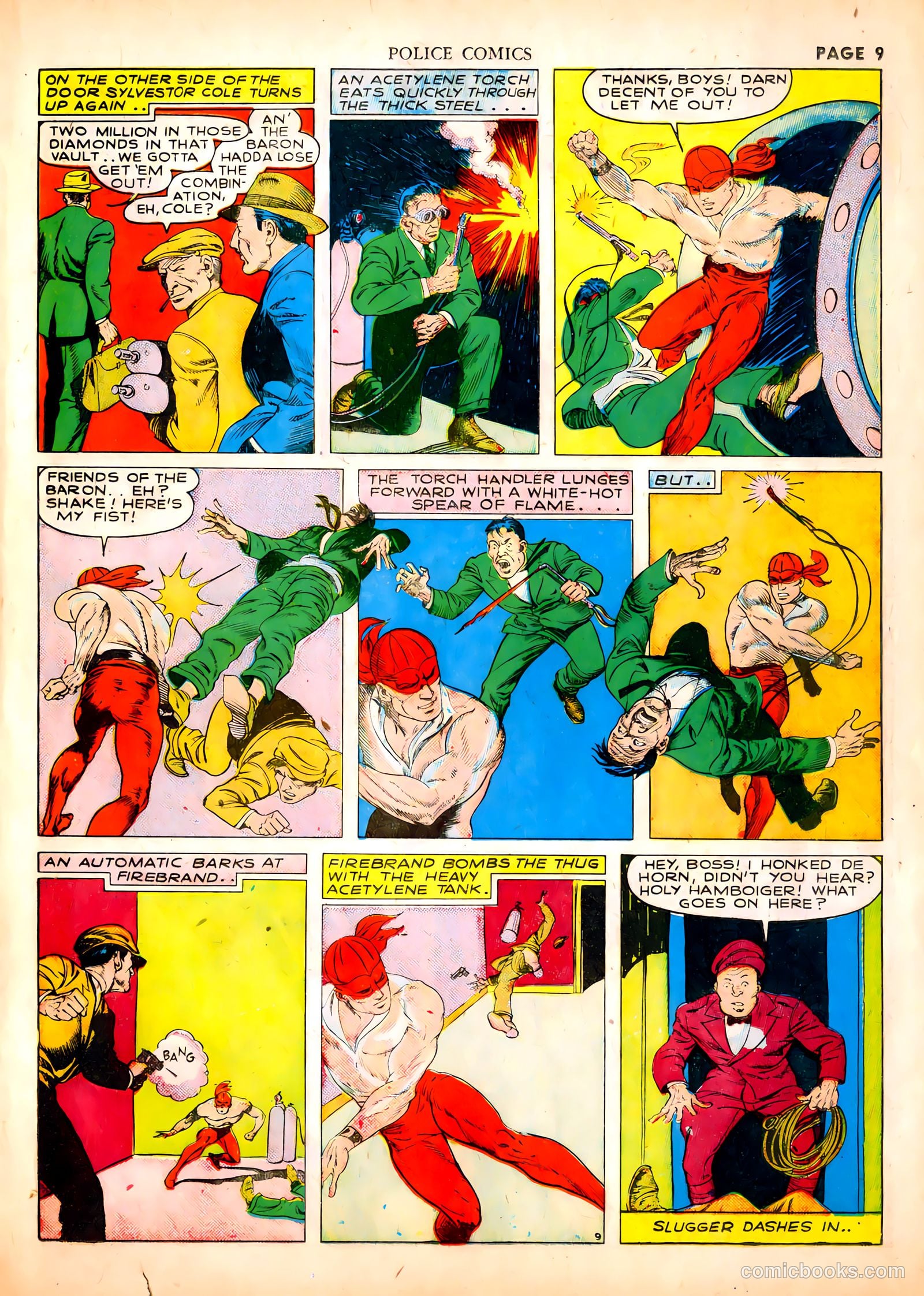 firebrand archives featuring reed crandall artwork #nn — page 9 of 114