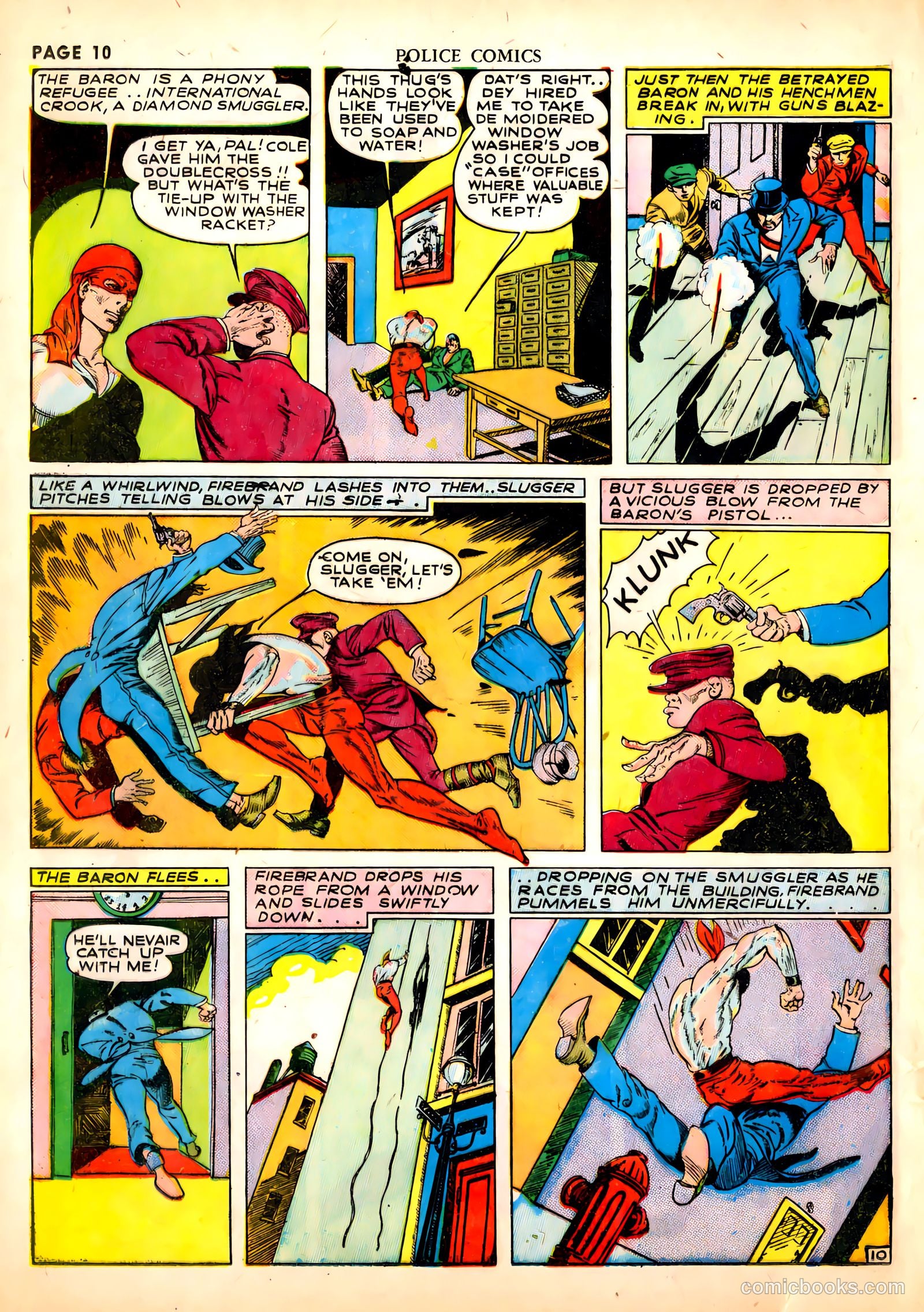 firebrand archives featuring reed crandall artwork #nn — page 10 of 114