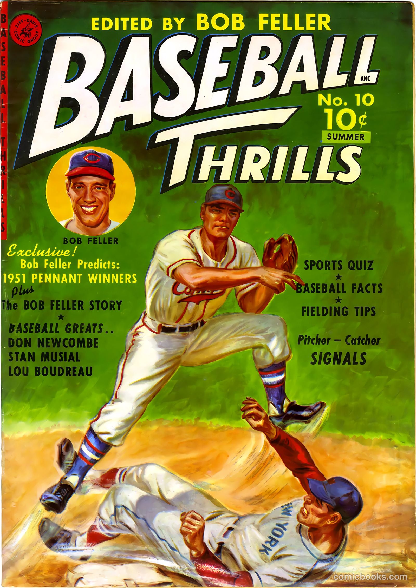 Baseball Thrills #10 cover