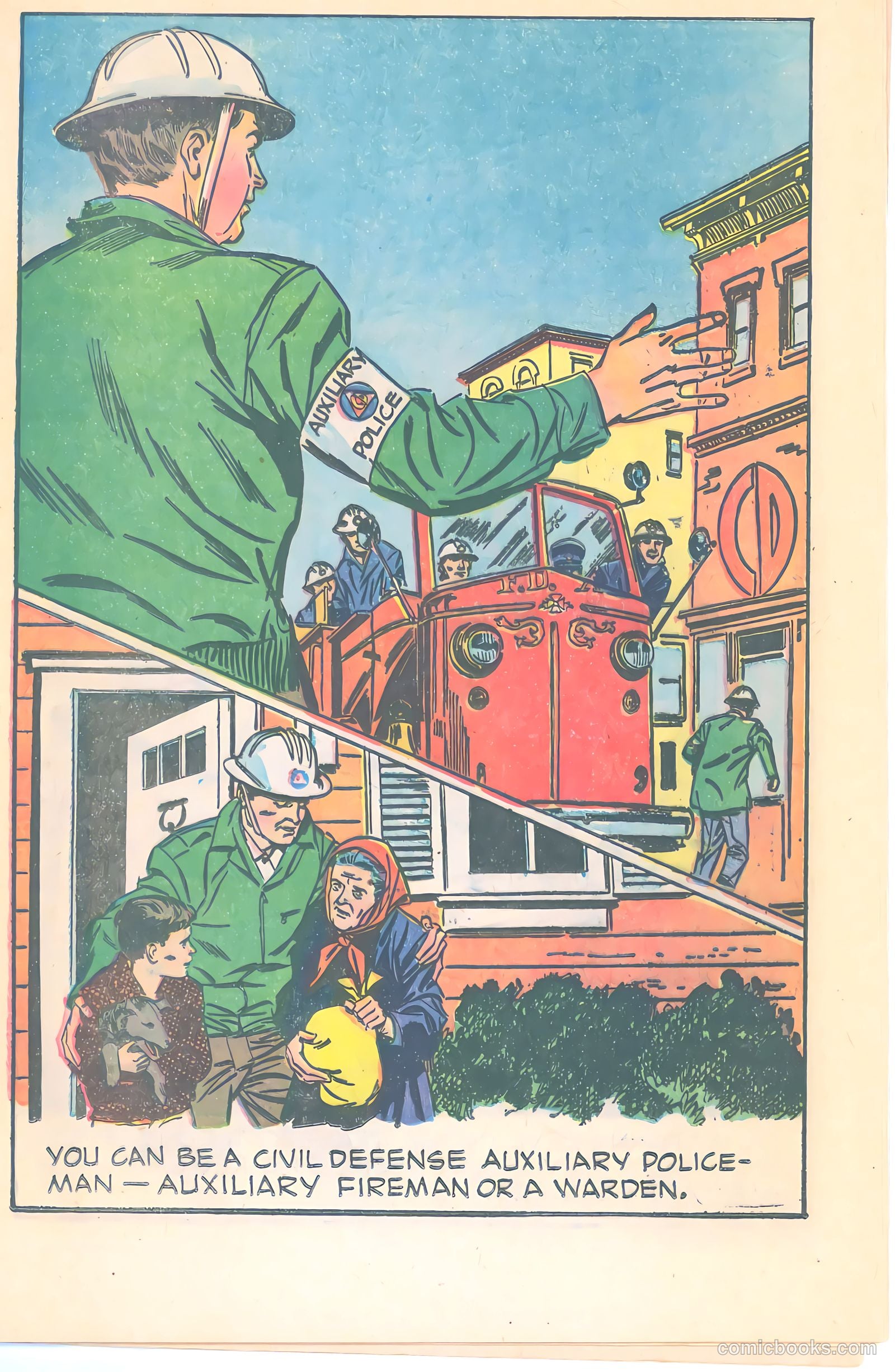 Mr. Civil Defense Tells About Natural Disasters! #1 (1956) — page 11 of 16