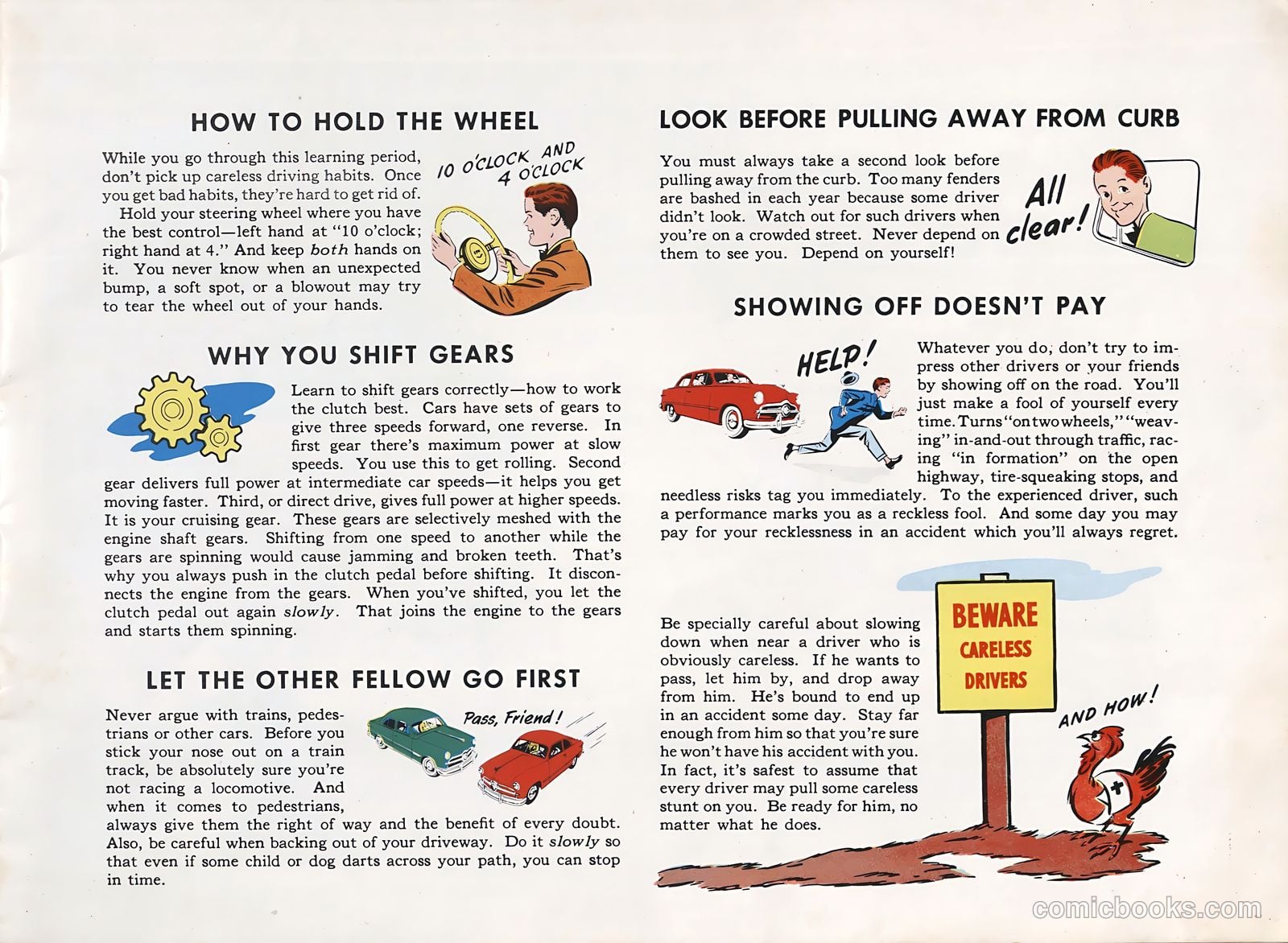 How to Be an Expert Driver #nn (1949) — page 3 of 24