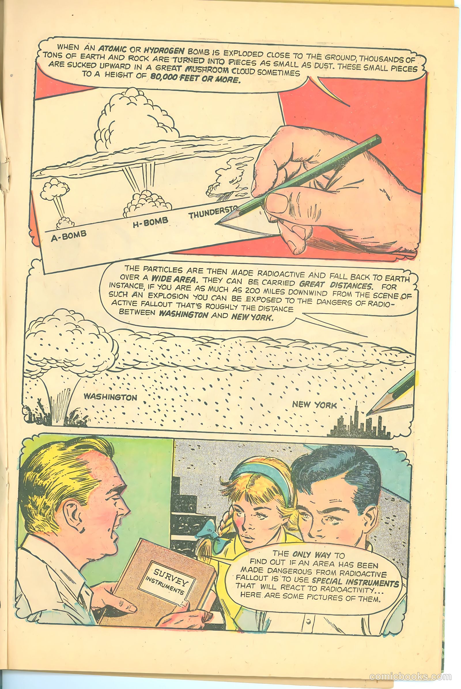 Operation Survival! #1 (1957) — page 19 of 33