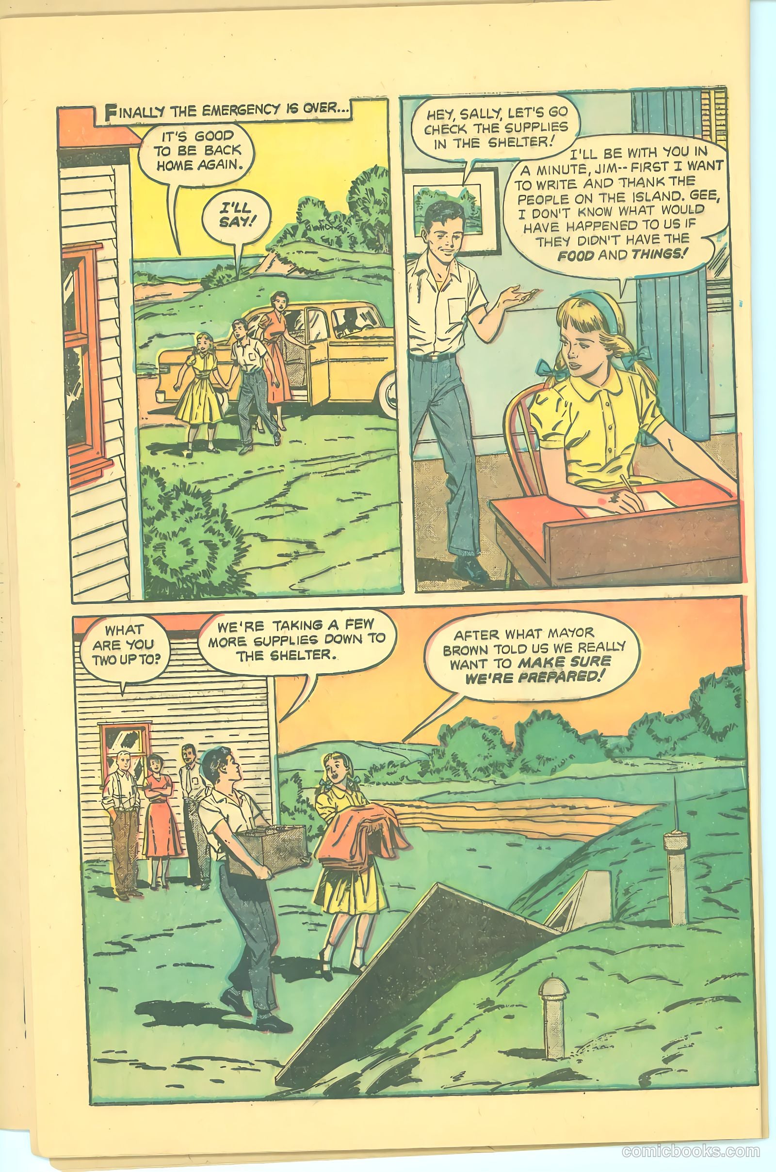 Operation Survival! #1 (1957) — page 29 of 33