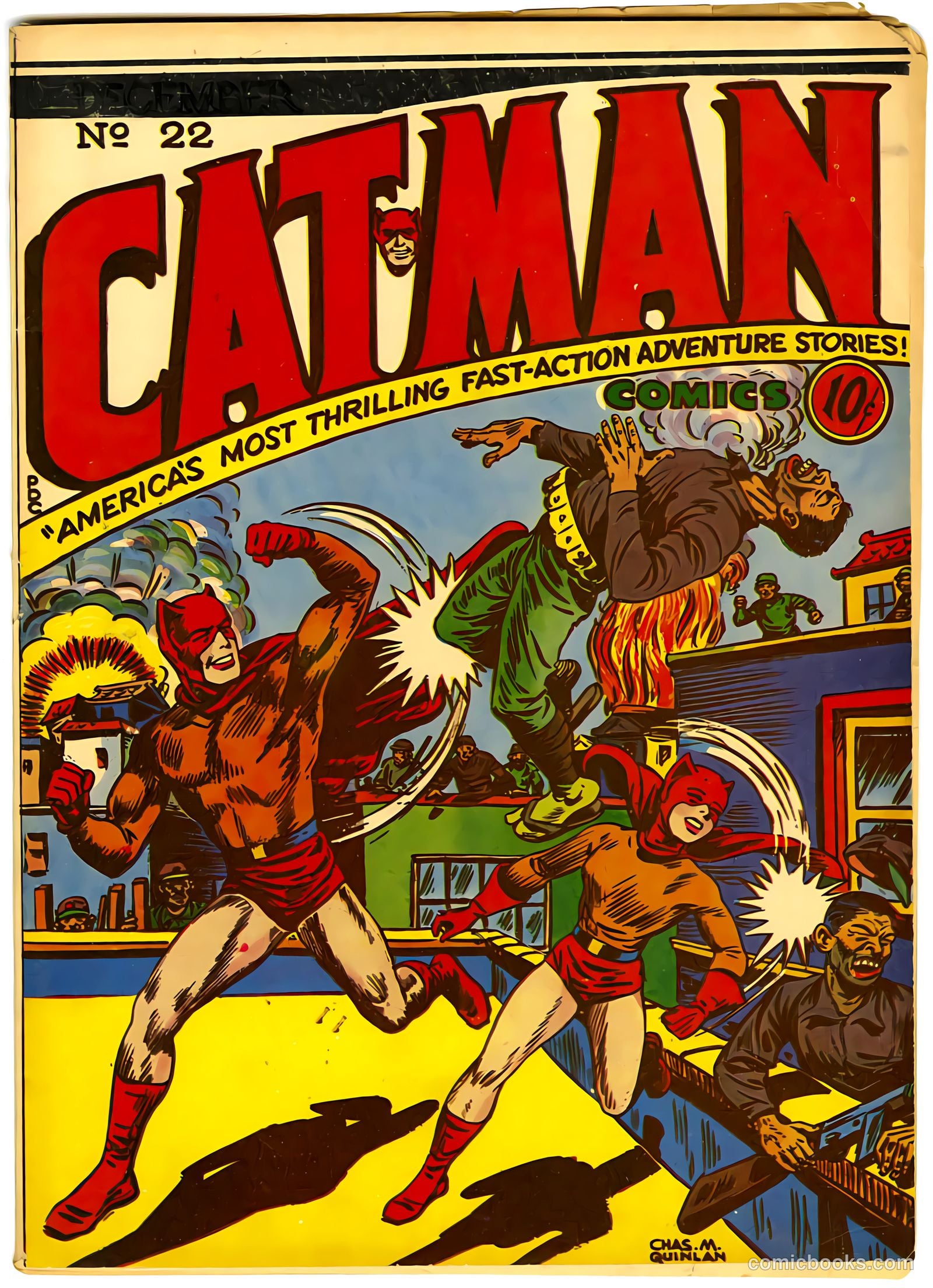 Cat-Man Comics #22