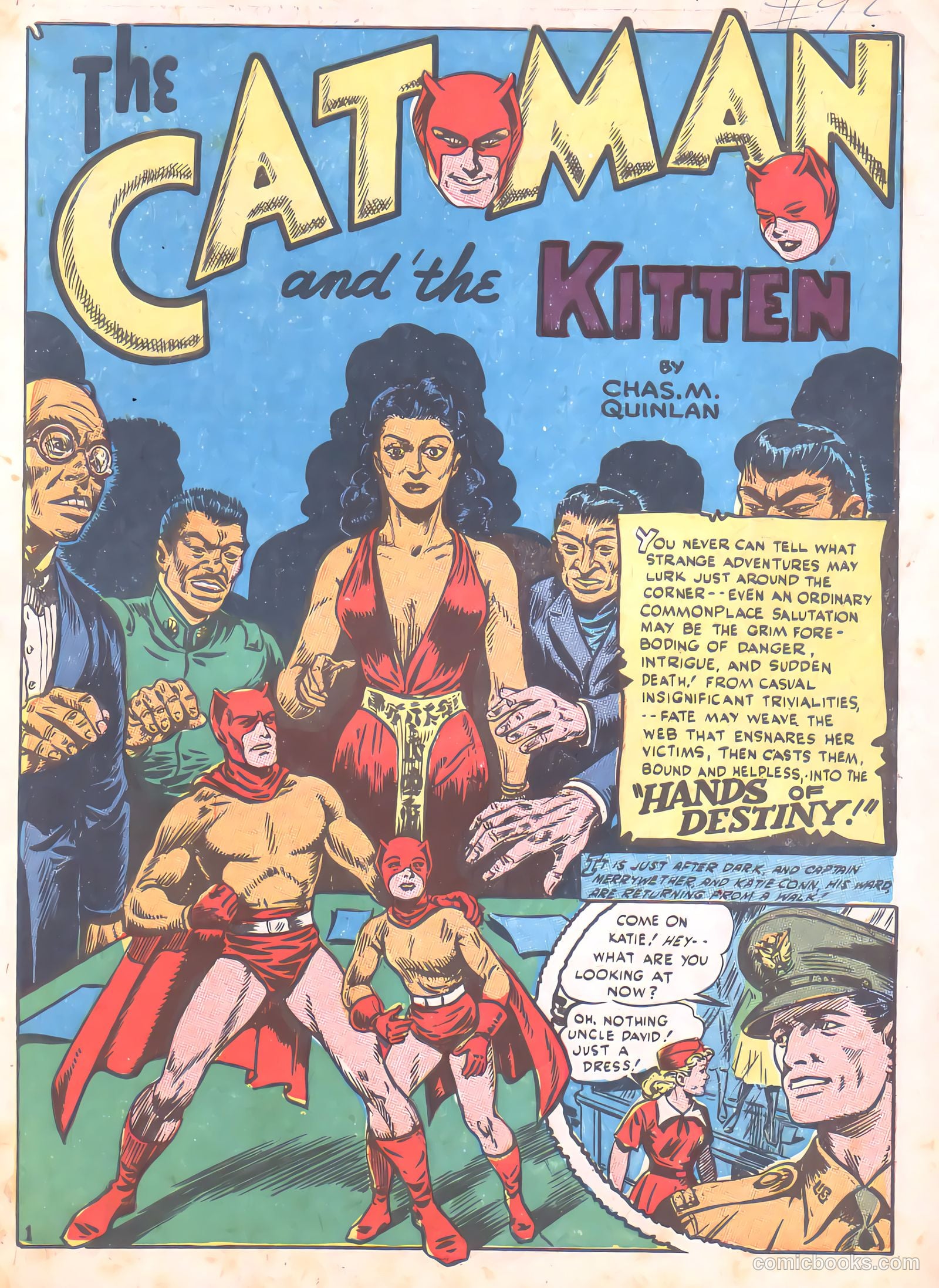 Cat-Man Comics #22 (1941) — page 2 of 42