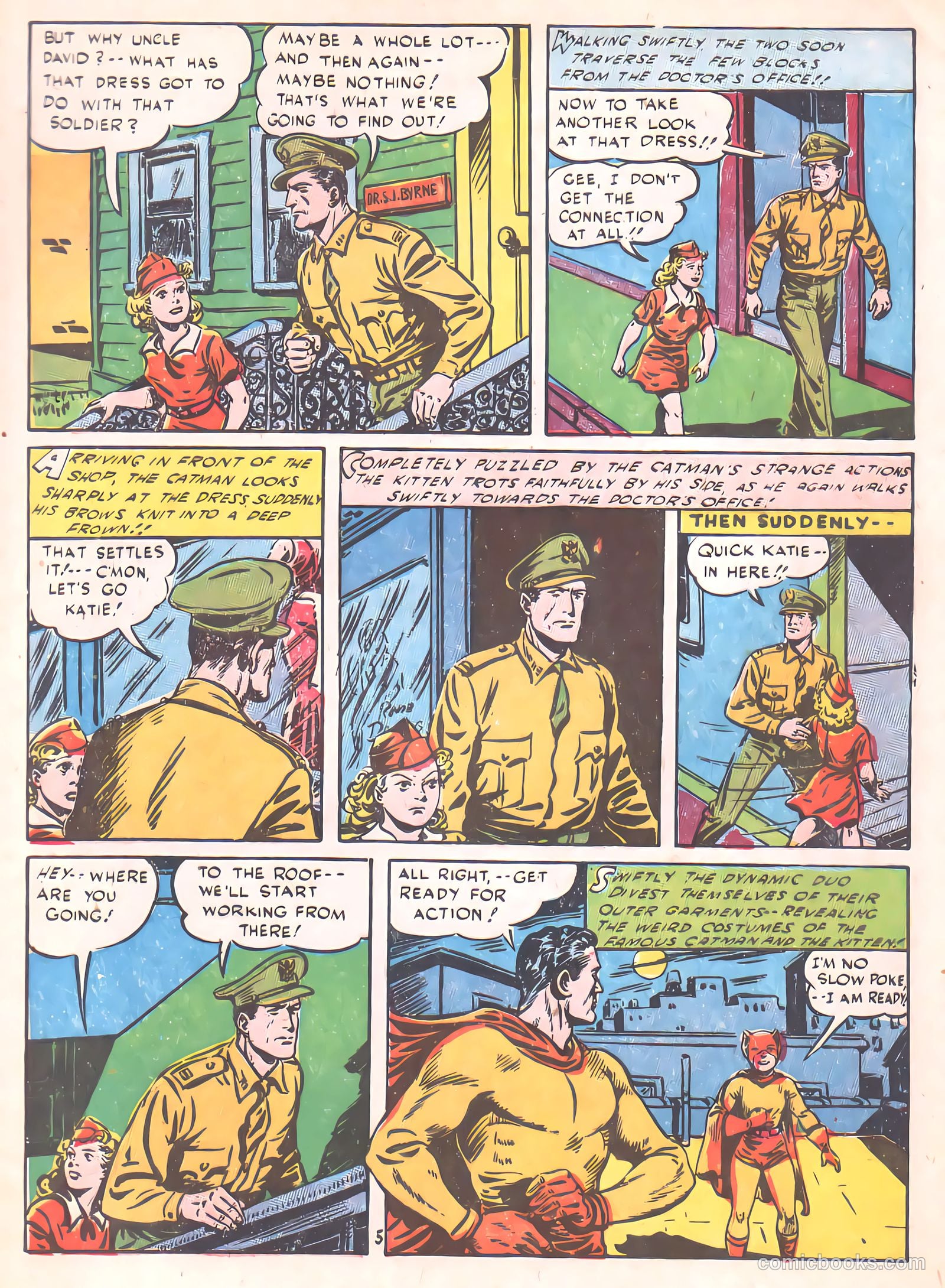 Cat-Man Comics #22 (1941) — page 6 of 42