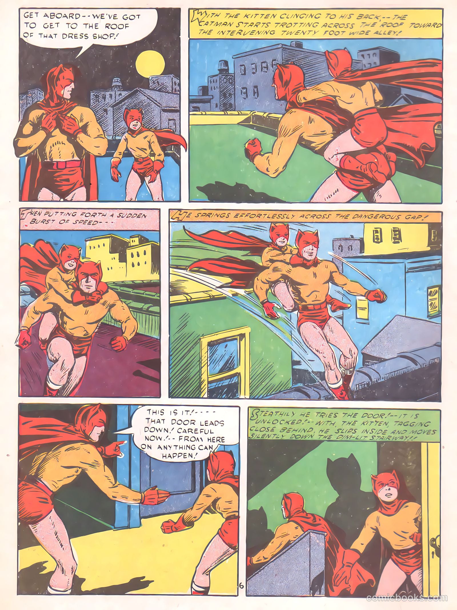 Cat-Man Comics #22 (1941) — page 7 of 42