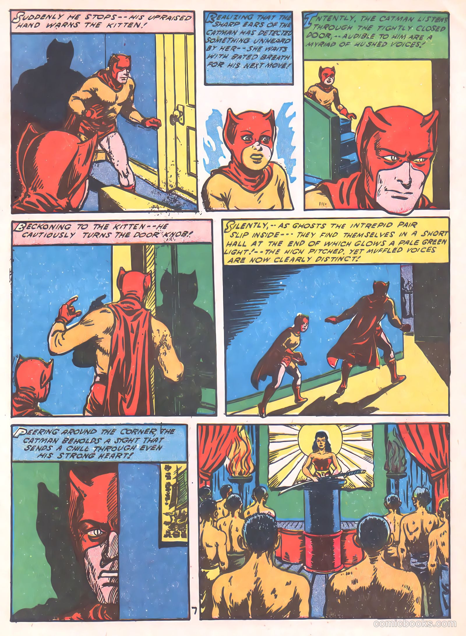 Cat-Man Comics #22 (1941) — page 8 of 42