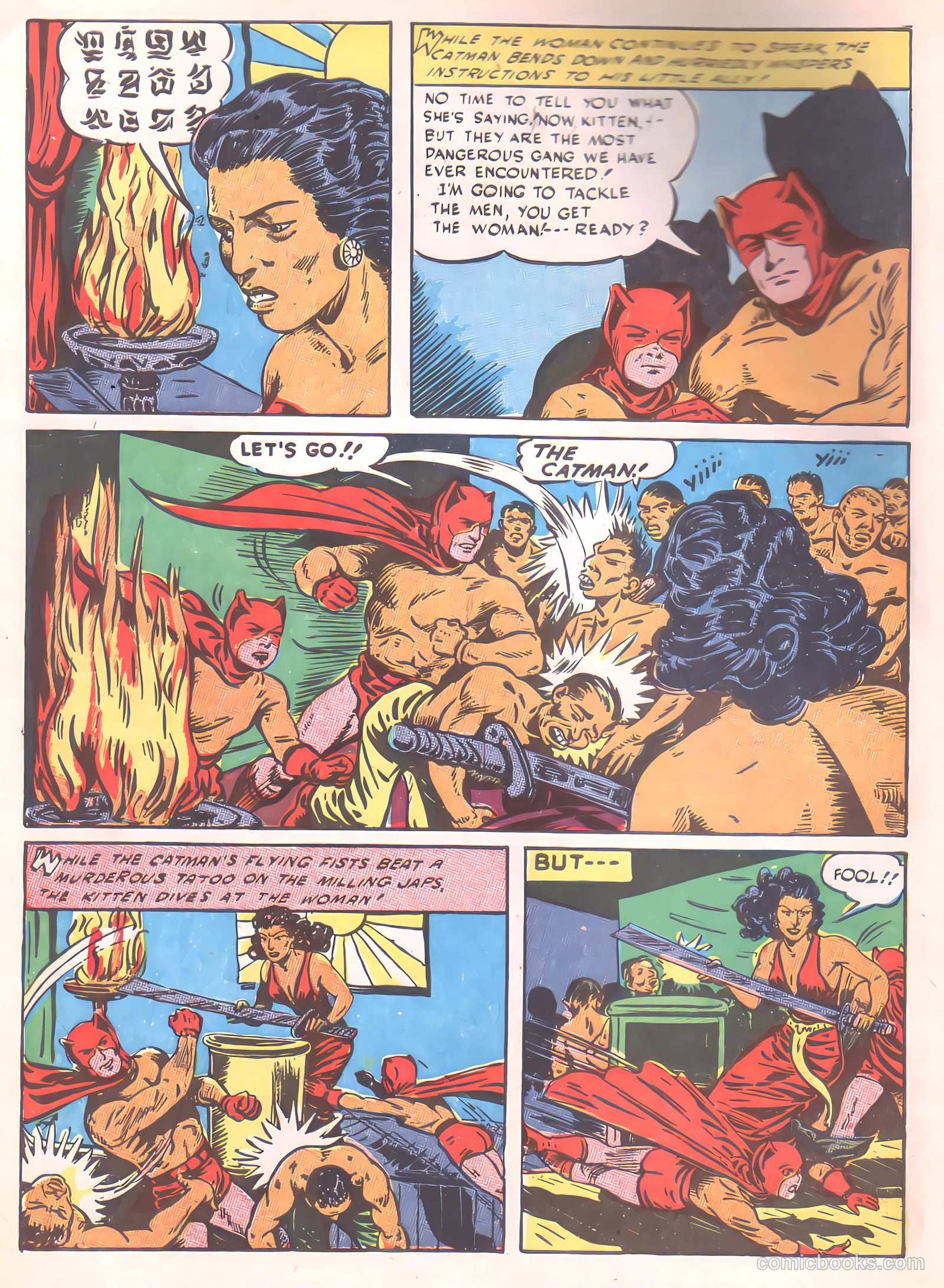 Cat-Man Comics #22 (1941) — page 9 of 42