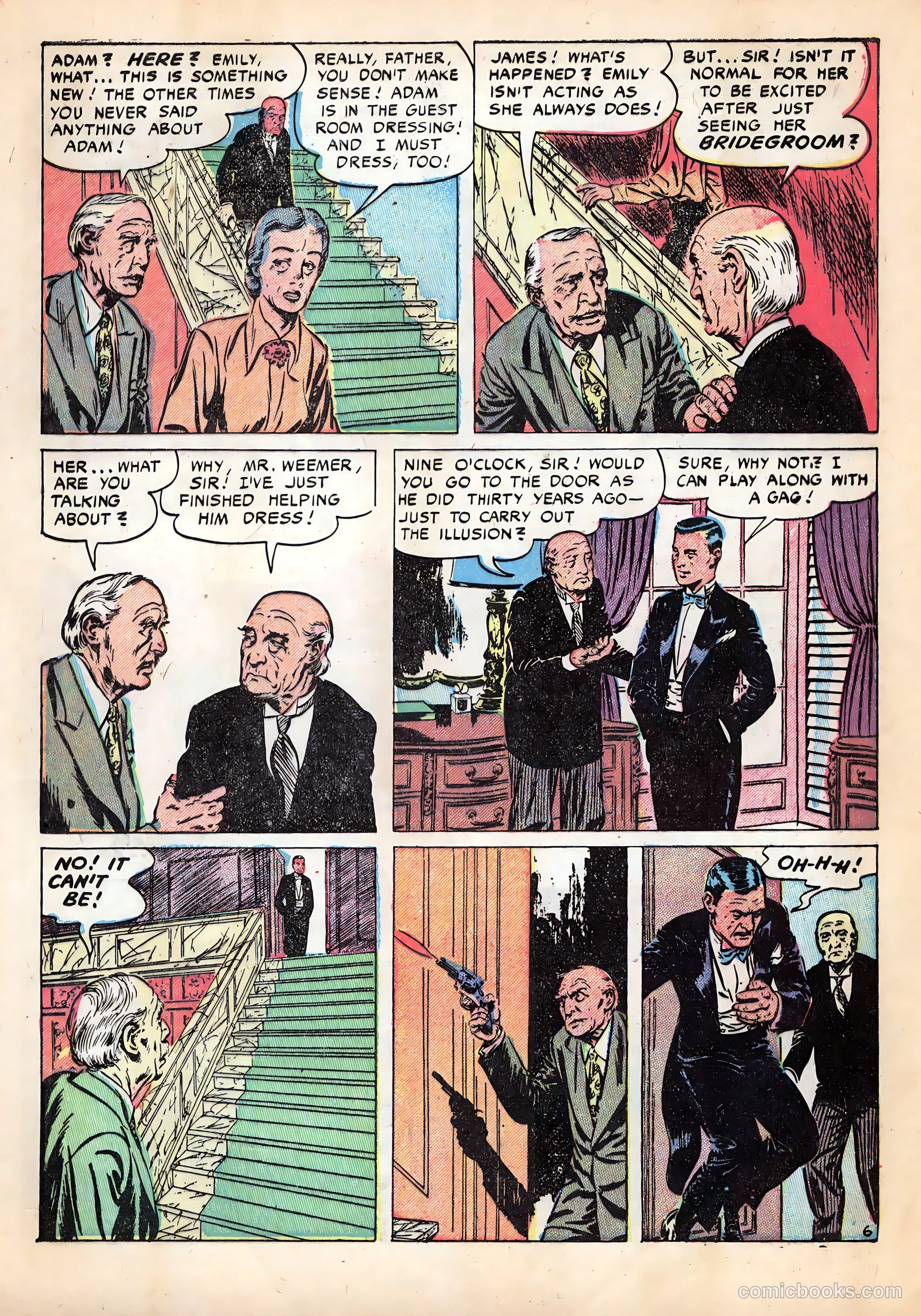 Real Clue Crime Stories v7 #1 — page 8 of 36