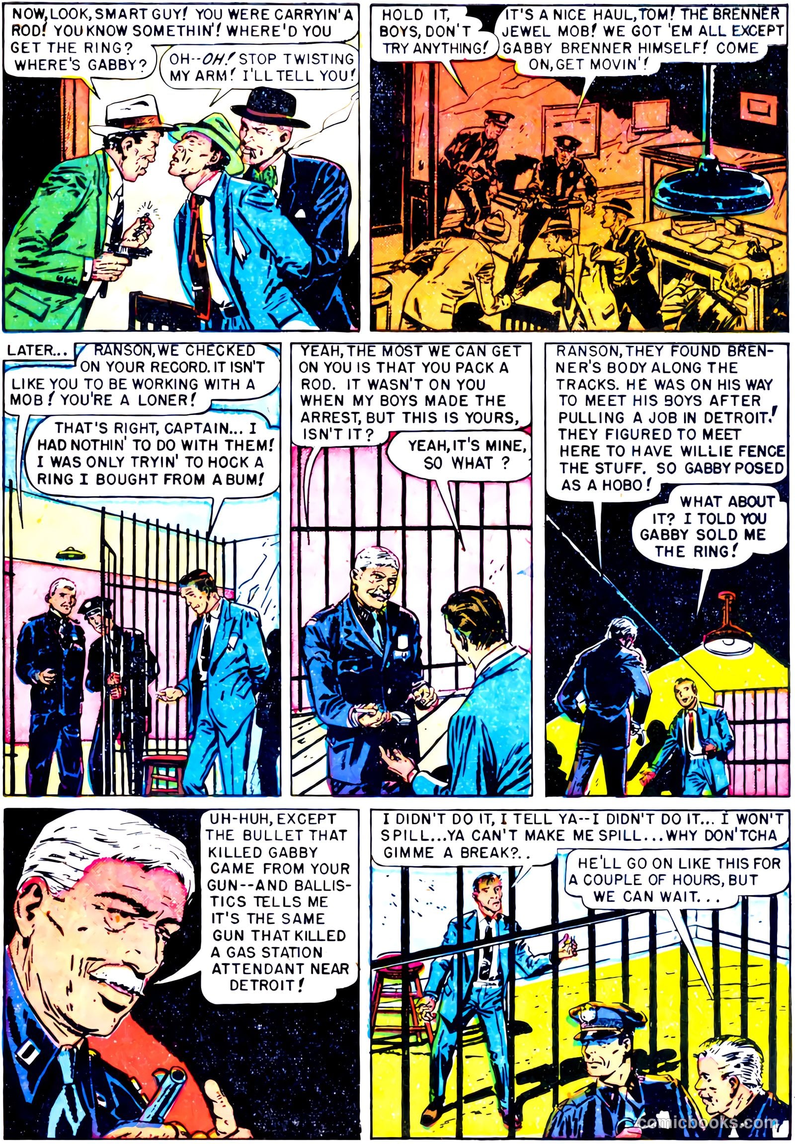 Real Clue Crime Stories v5 #12 — page 35 of 52