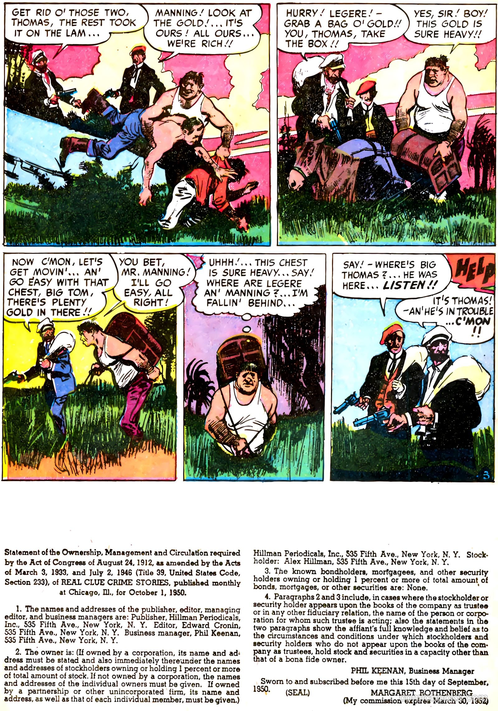 Real Clue Crime Stories v5 #12 — page 44 of 52