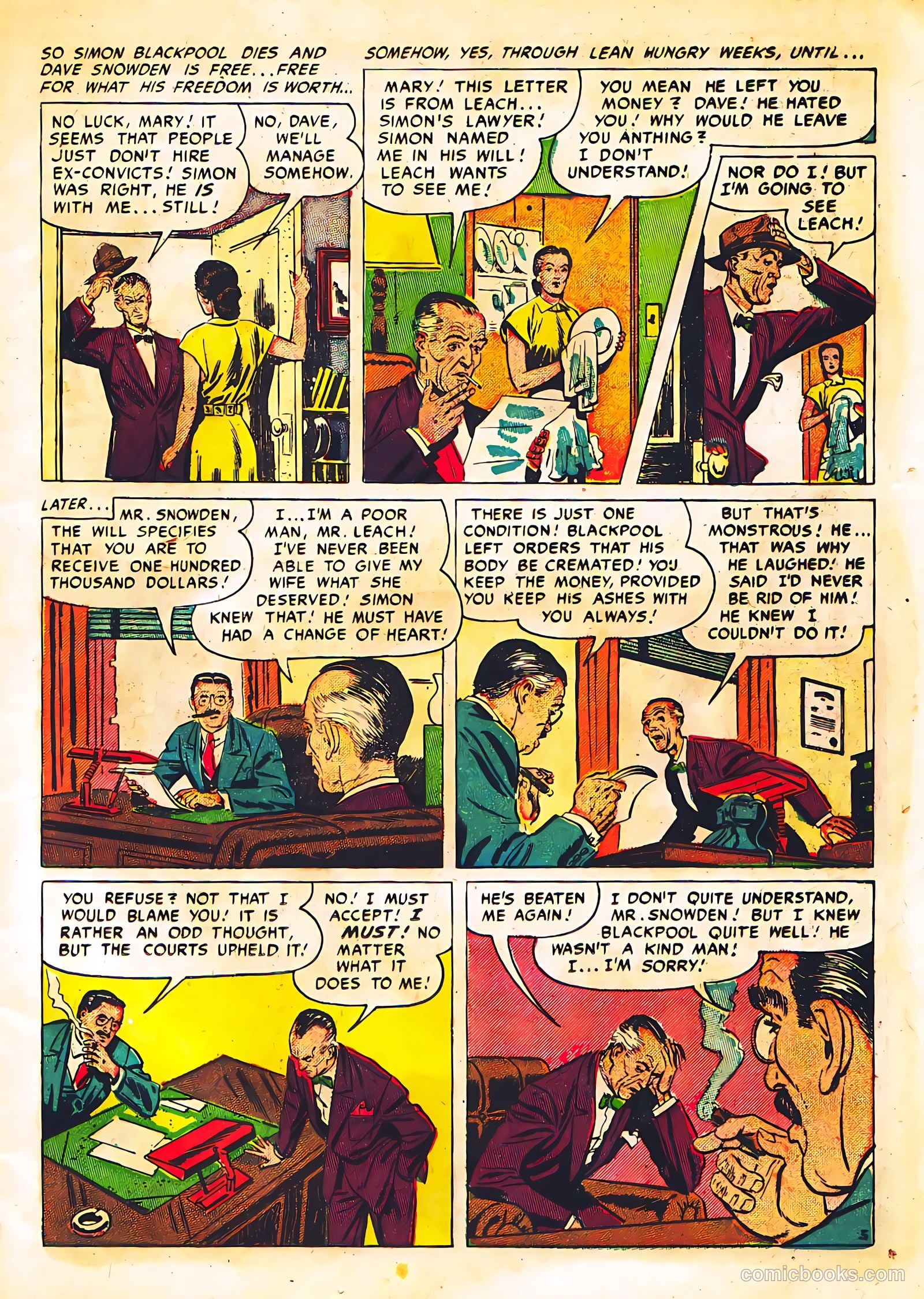 Real Clue Crime Stories v6 #10 — page 7 of 52