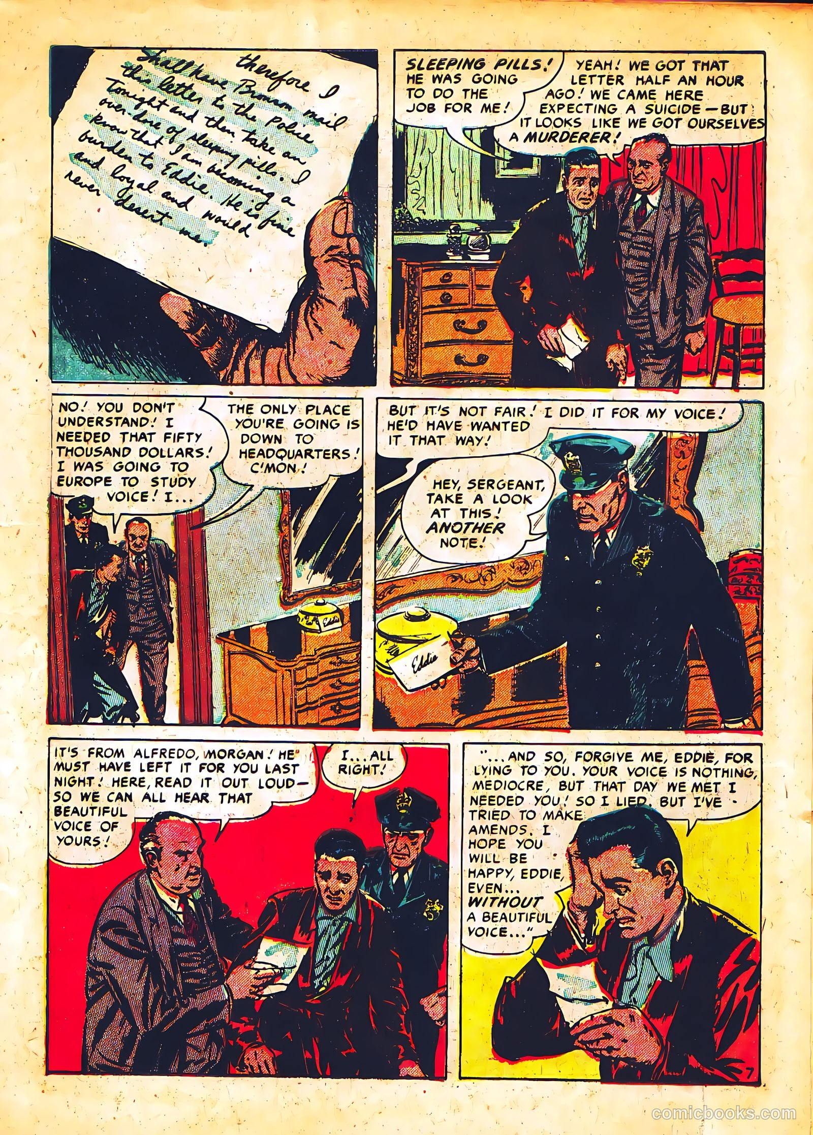 Real Clue Crime Stories v6 #10 — page 15 of 52