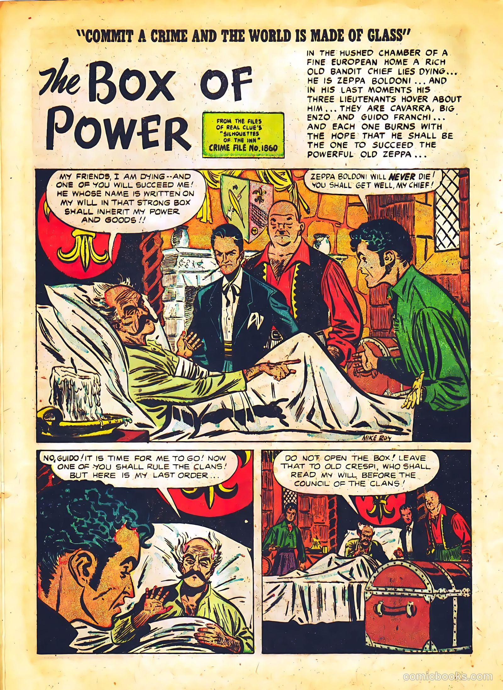 Real Clue Crime Stories v6 #10 — page 16 of 52