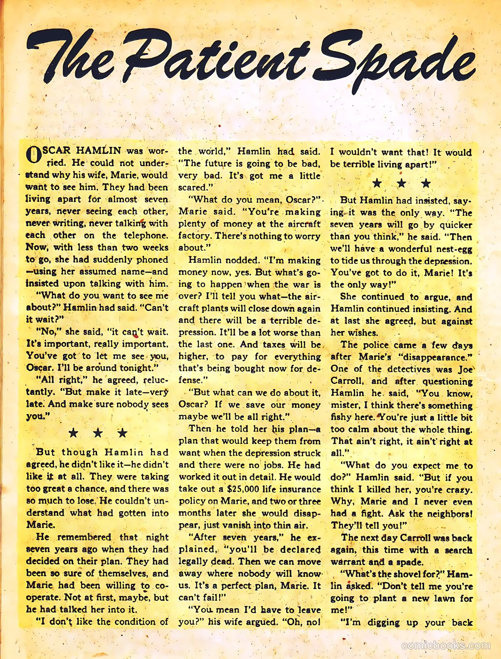Real Clue Crime Stories v6 #10 — page 22 of 52