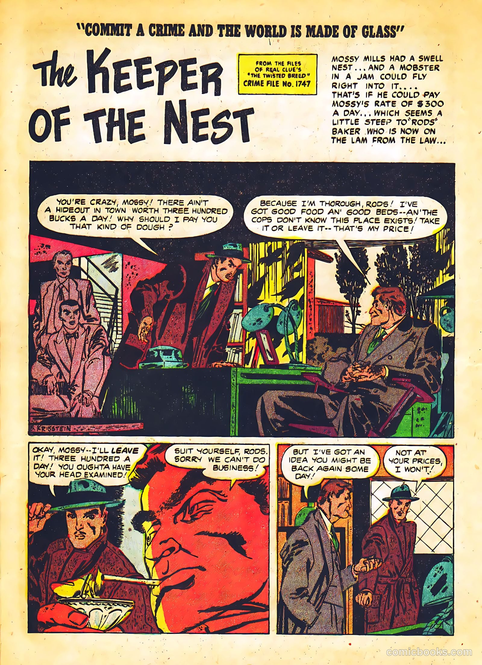 Real Clue Crime Stories v6 #10 — page 24 of 52