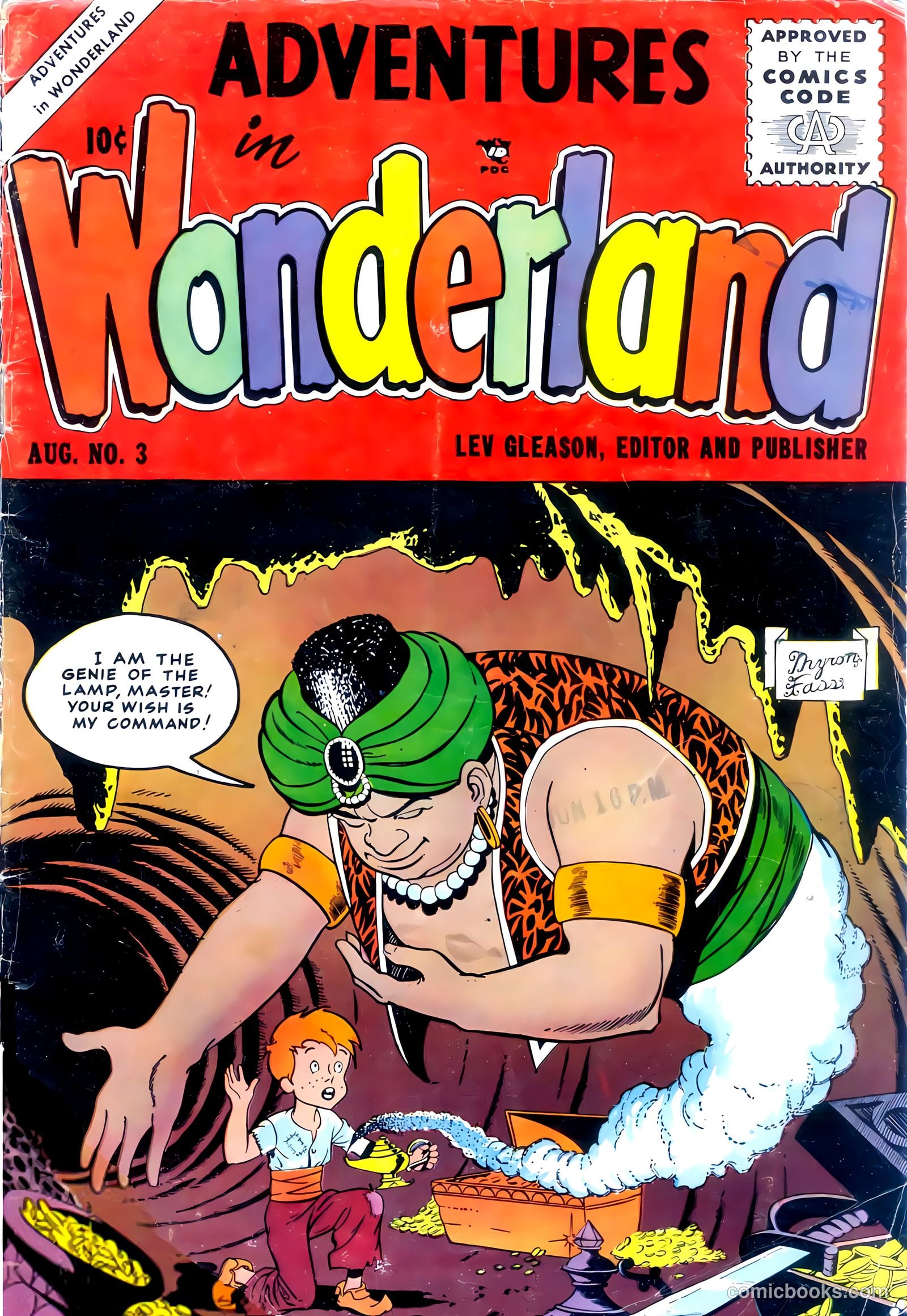 Adventures in Wonderland #3 cover