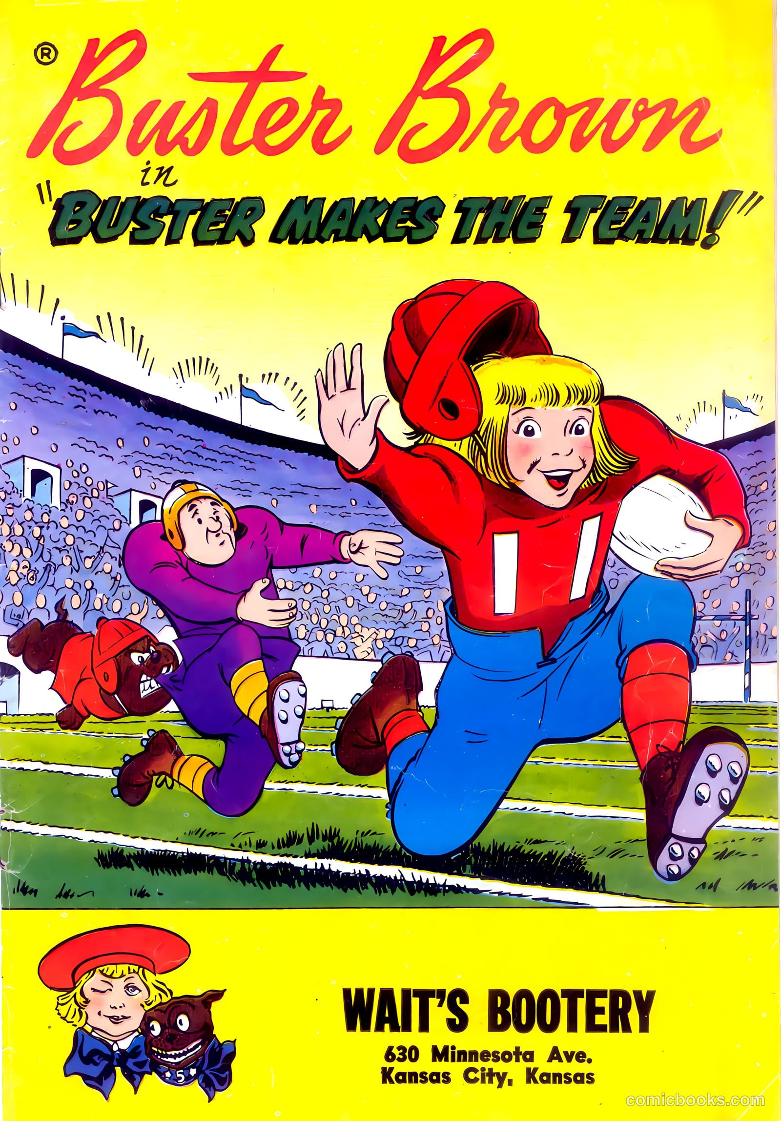 Buster Brown Makes The Team #nn