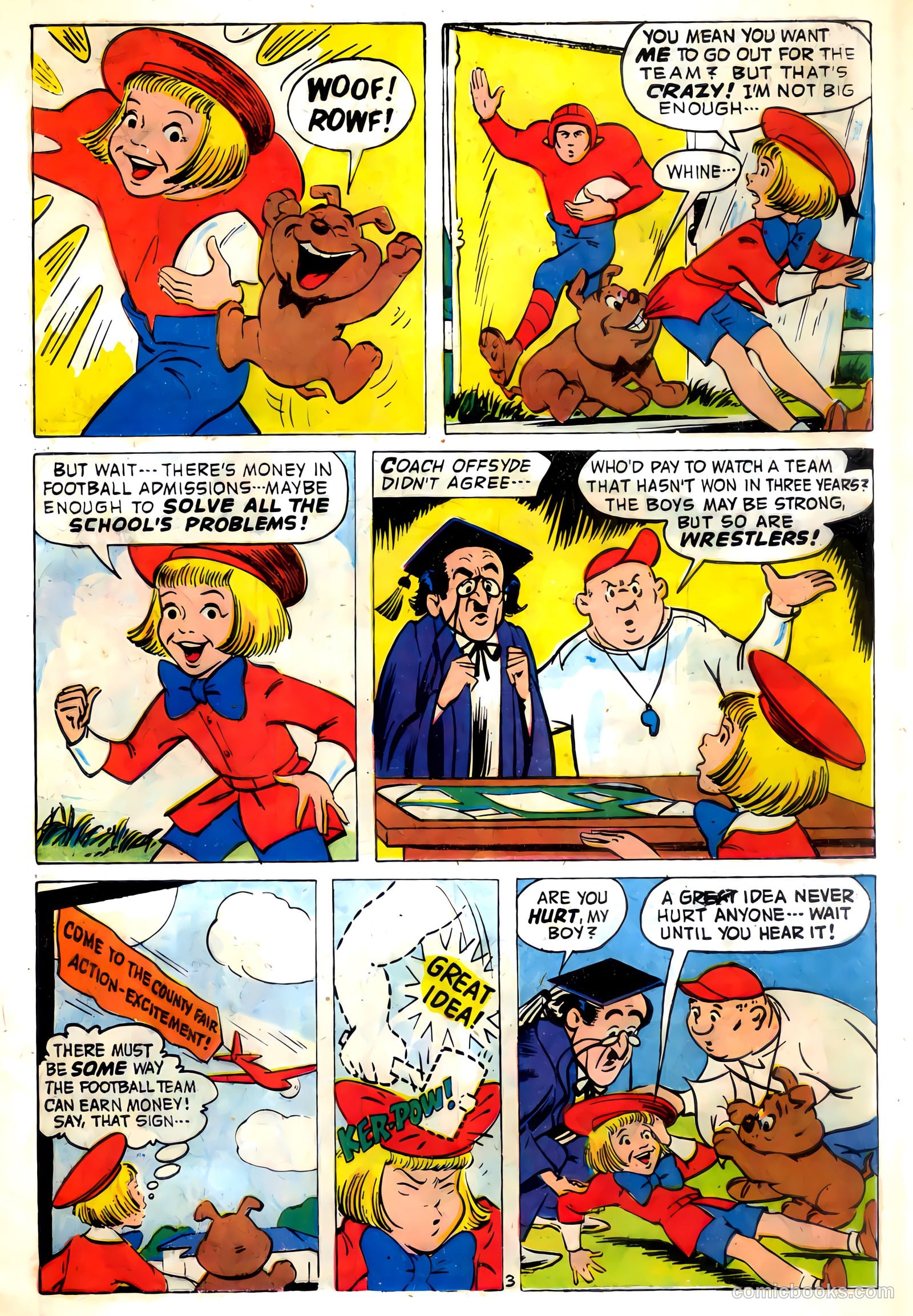 Buster Brown Makes The Team #nn (1959) — page 5 of 20
