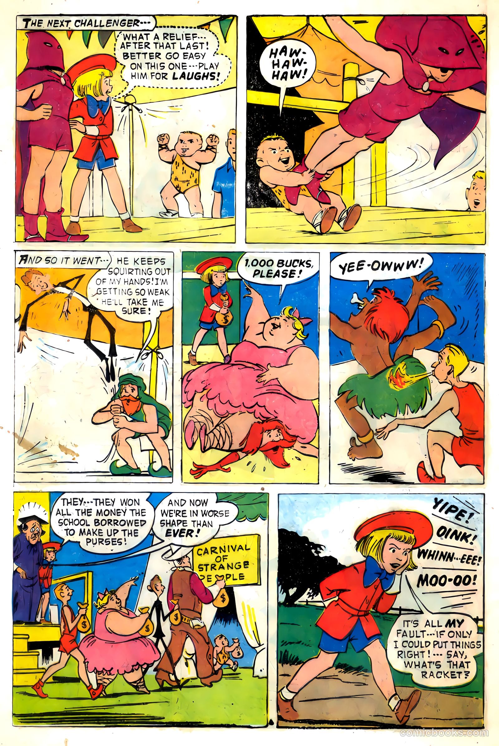 Buster Brown Makes The Team #nn (1959) — page 8 of 20