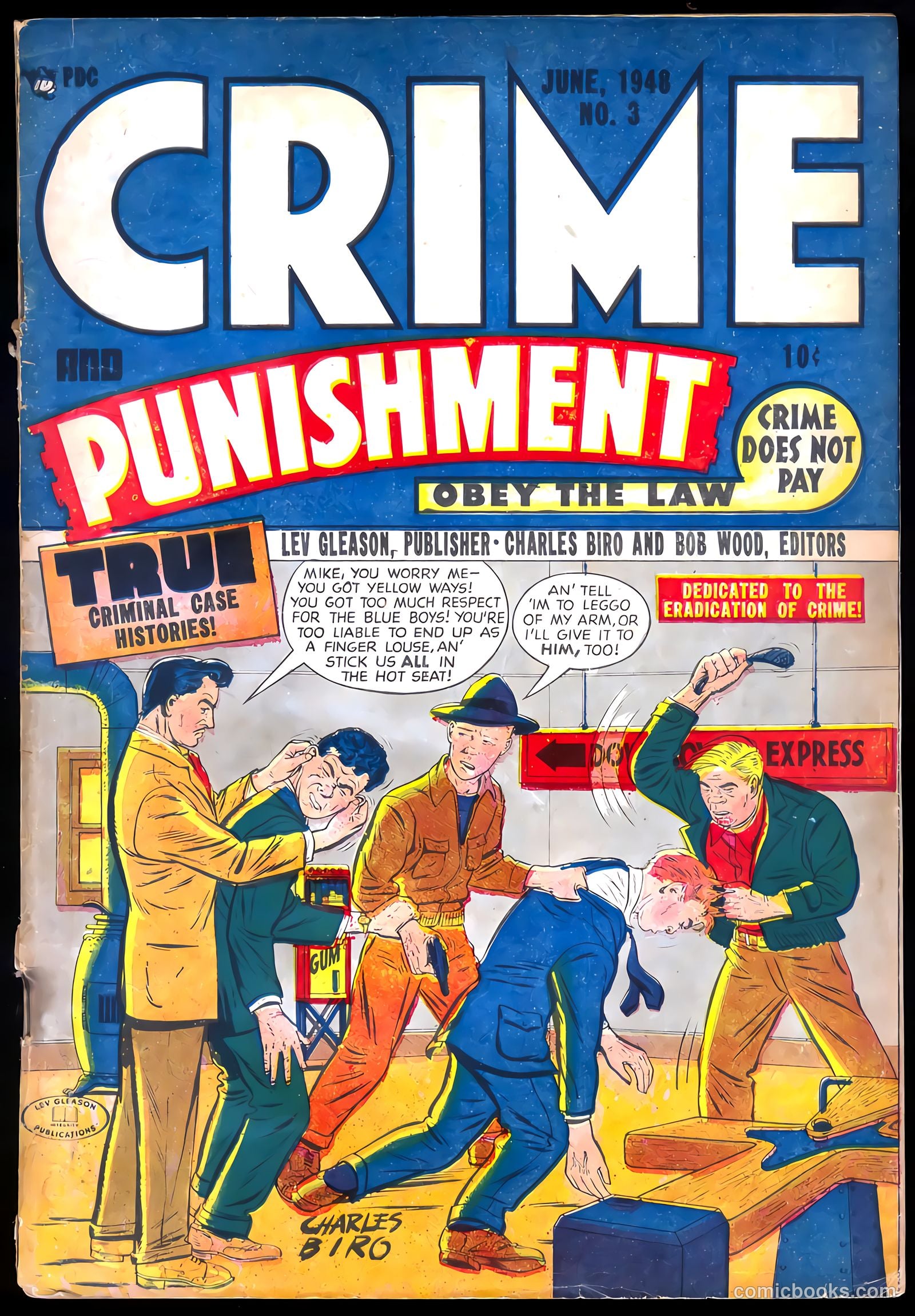 Crime and Punishment #3 cover
