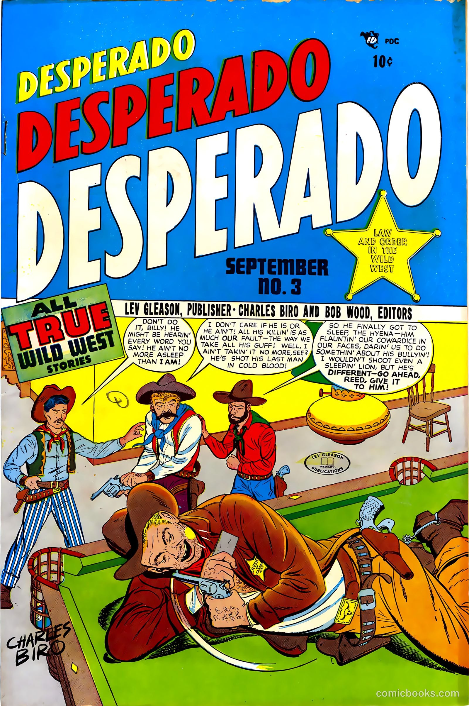 Desperado #3 cover