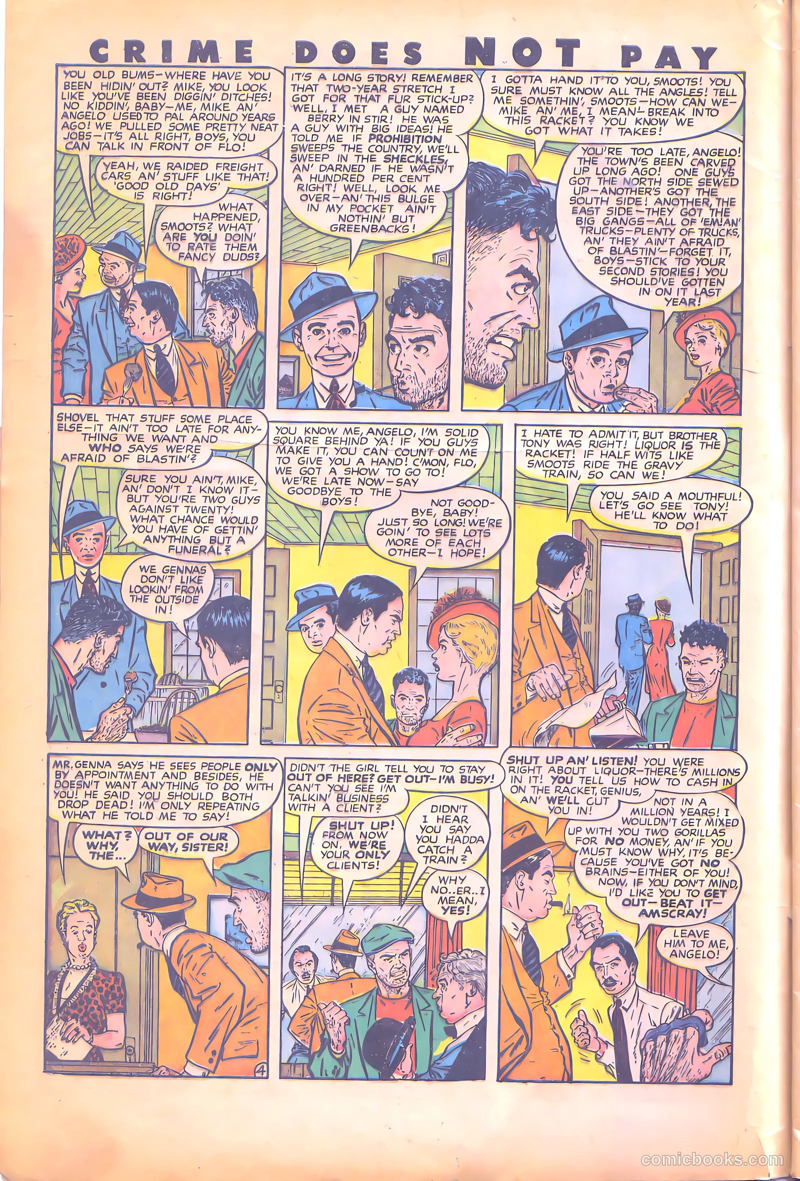 Crime Does Not Pay #66 (1942) — page 7 of 54