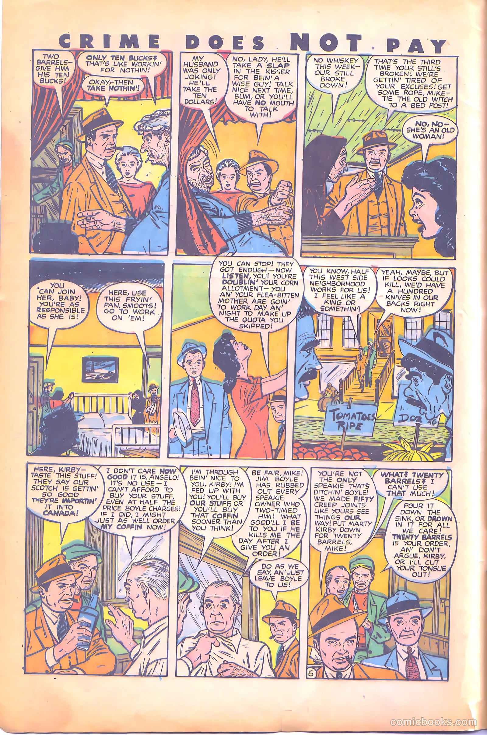 Crime Does Not Pay #66 (1942) — page 9 of 54