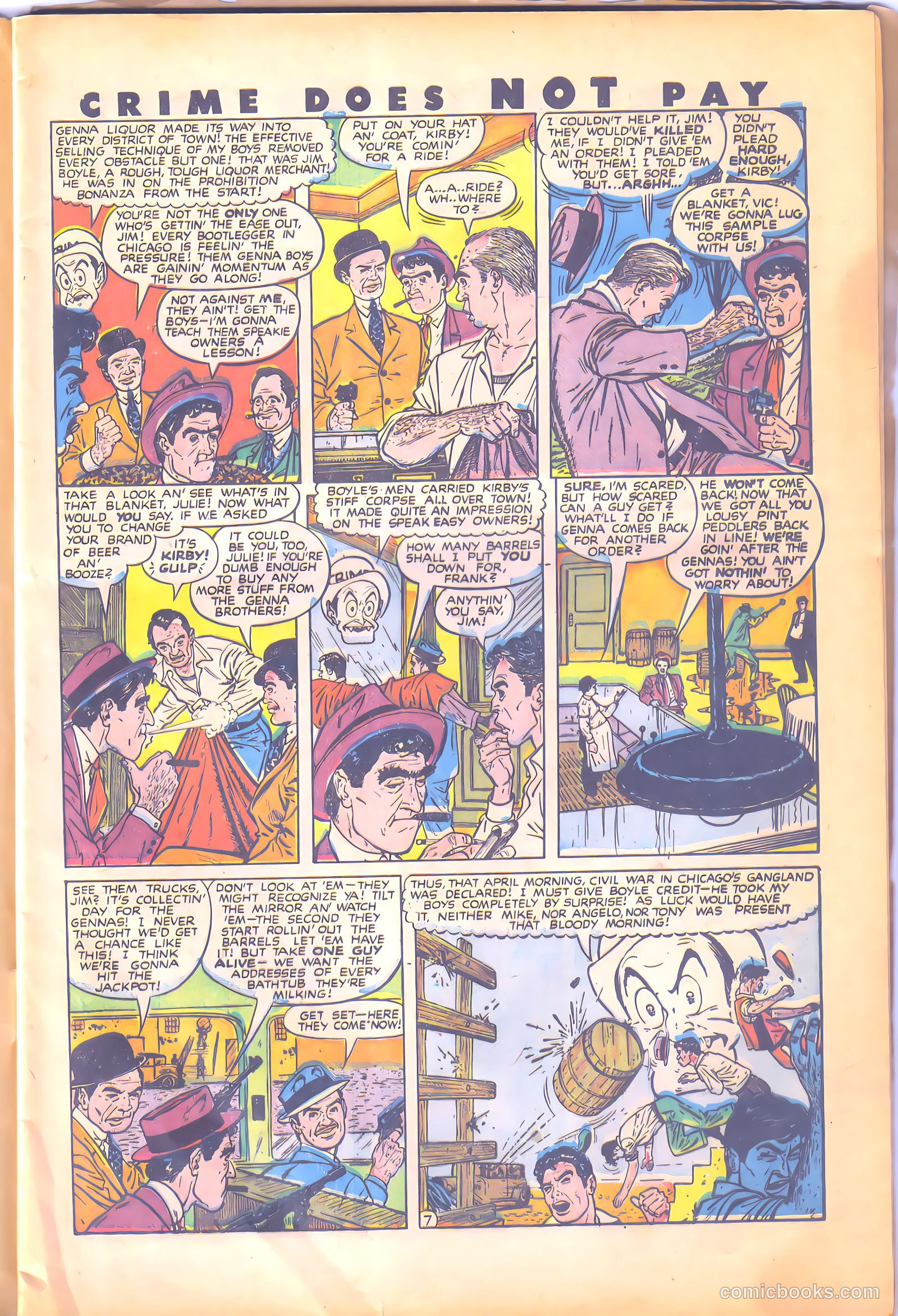 Crime Does Not Pay #66 (1942) — page 10 of 54