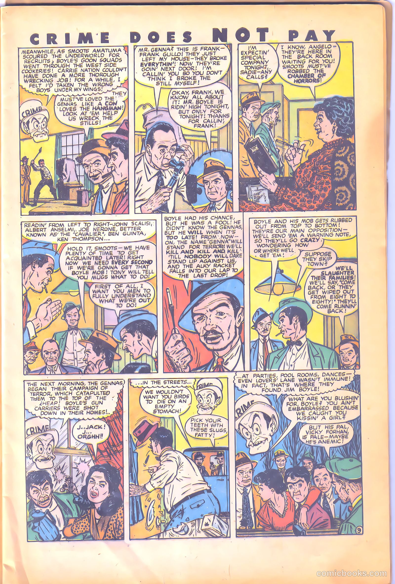 Crime Does Not Pay #66 (1942) — page 12 of 54