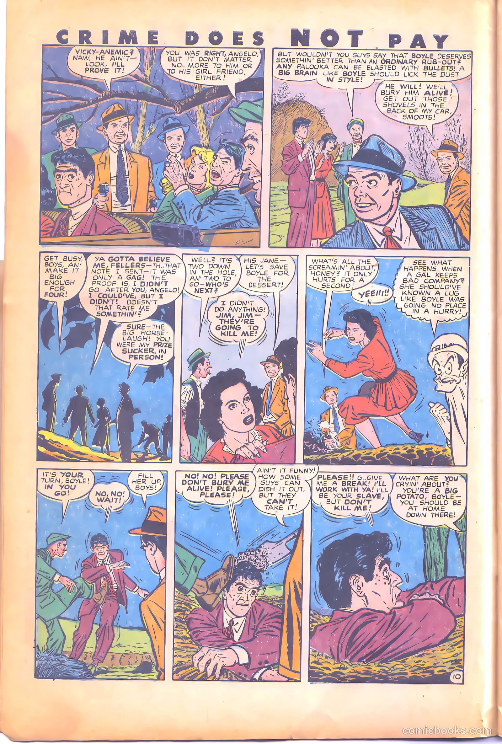 Crime Does Not Pay #66 (1942) — page 13 of 54
